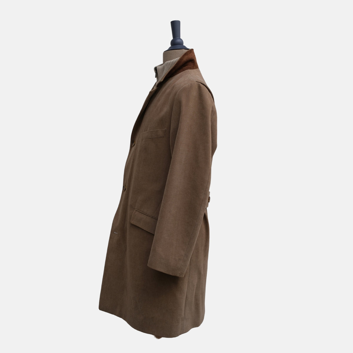 Brown Coat made of Cotton (EU 48)
