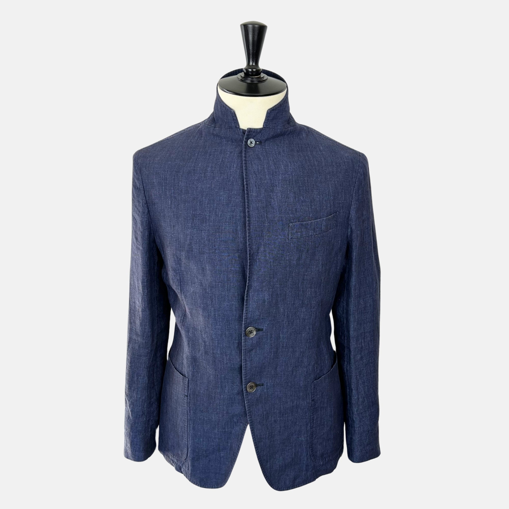 Blue Blazer made of Linen (EU 50)