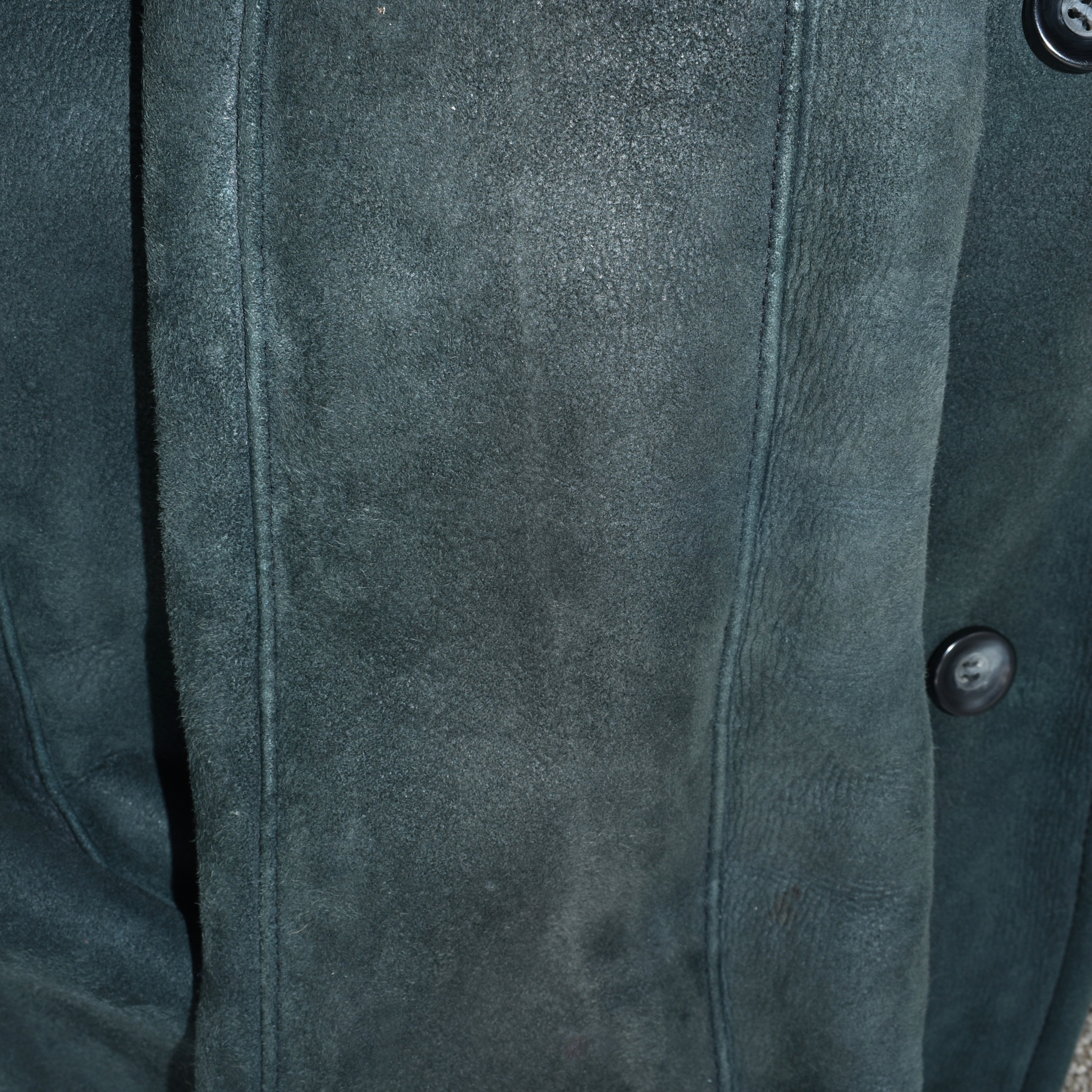 Gray Shearling Coat made of Lambskin (EU 48)