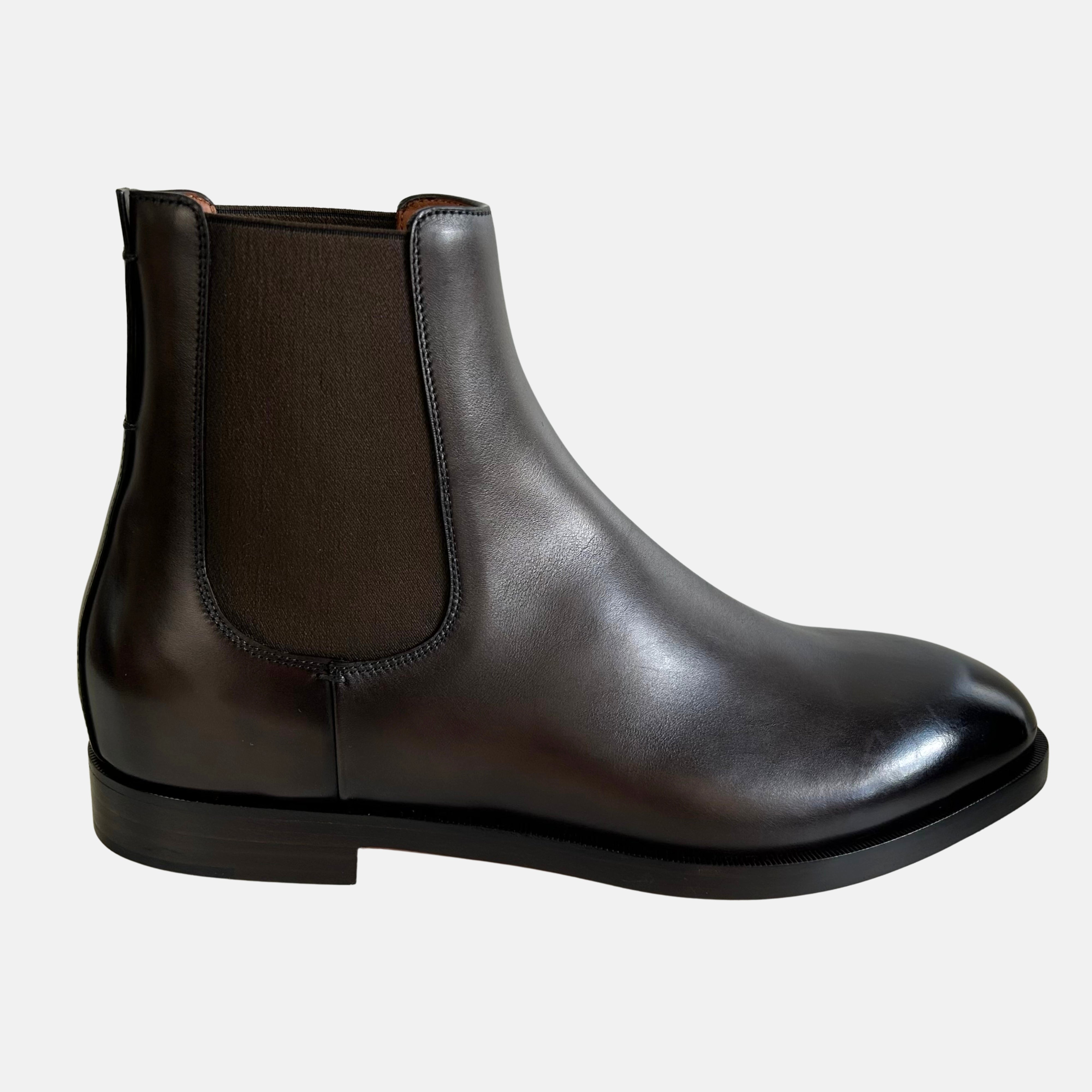 Brown Chelsea Boots made of Leather (EU 45)