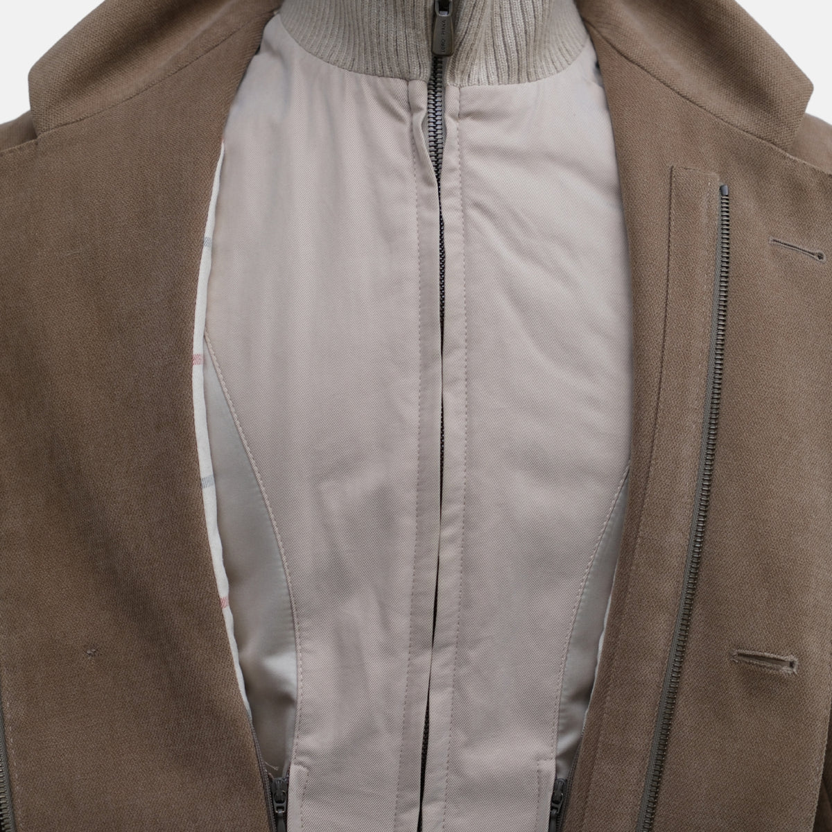 Brown Coat made of Cotton (EU 48)