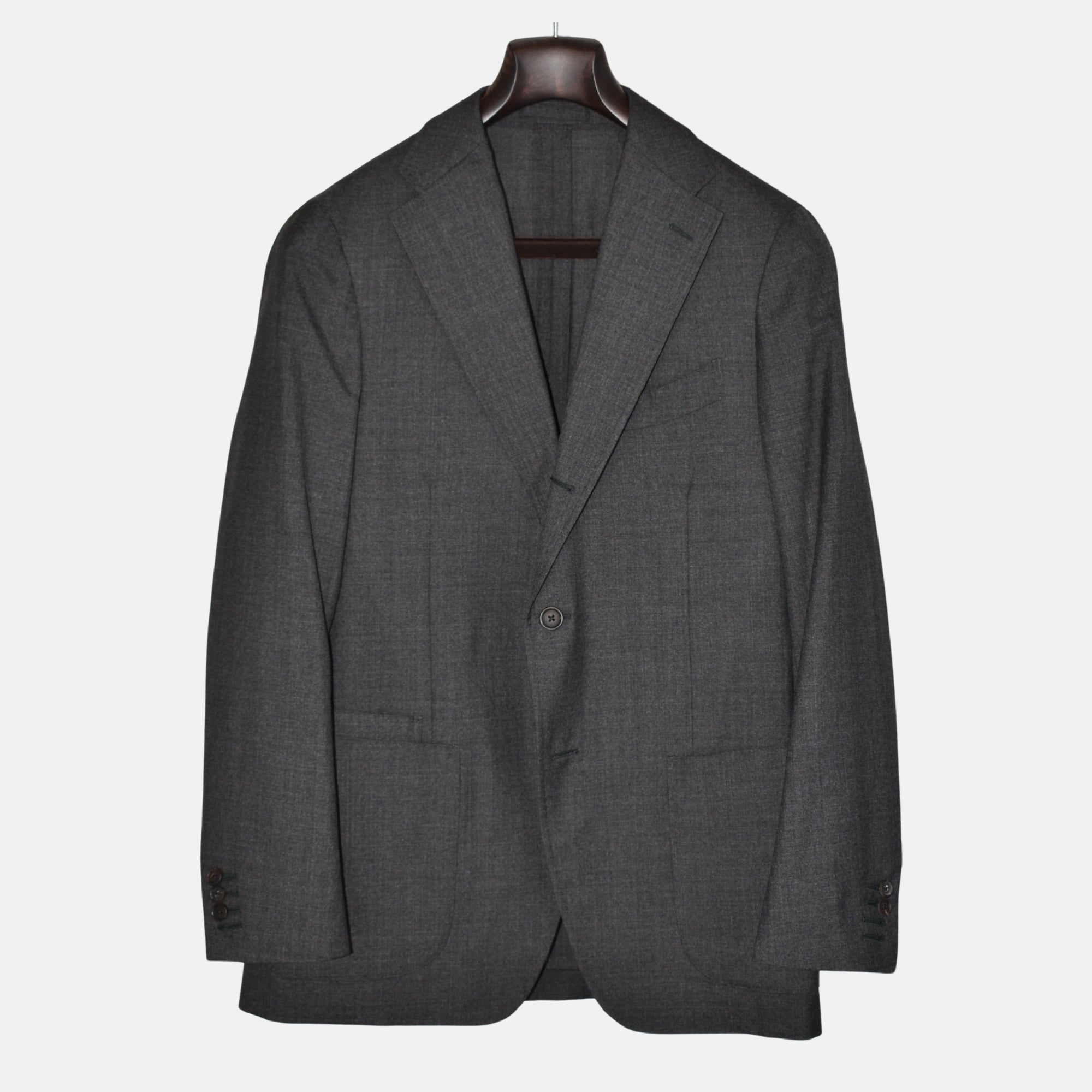 Anthracite Suit made of Wool (EU 48)