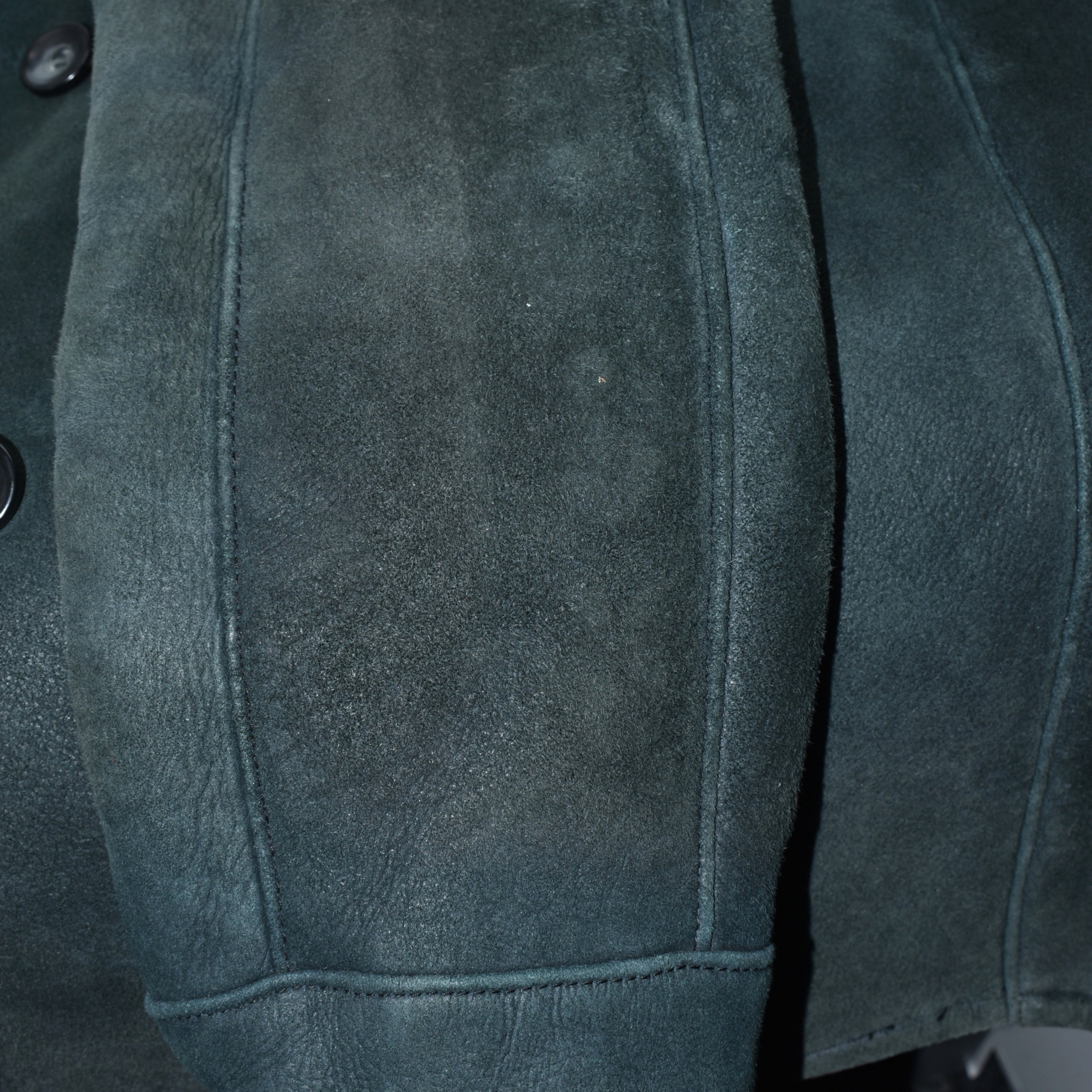 Gray Shearling Coat made of Lambskin (EU 48)