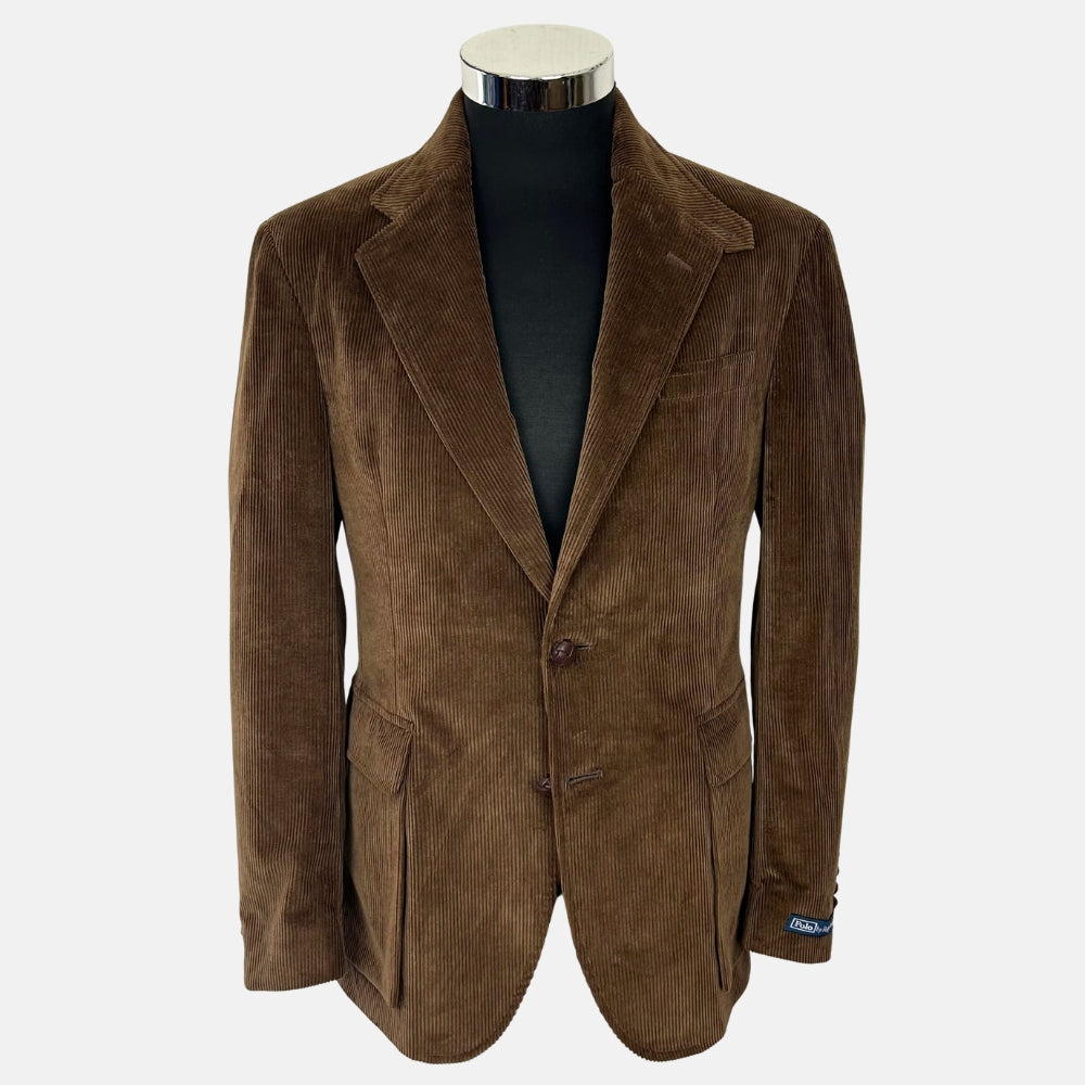 Brown Blazer made of Cotton (EU 50)
