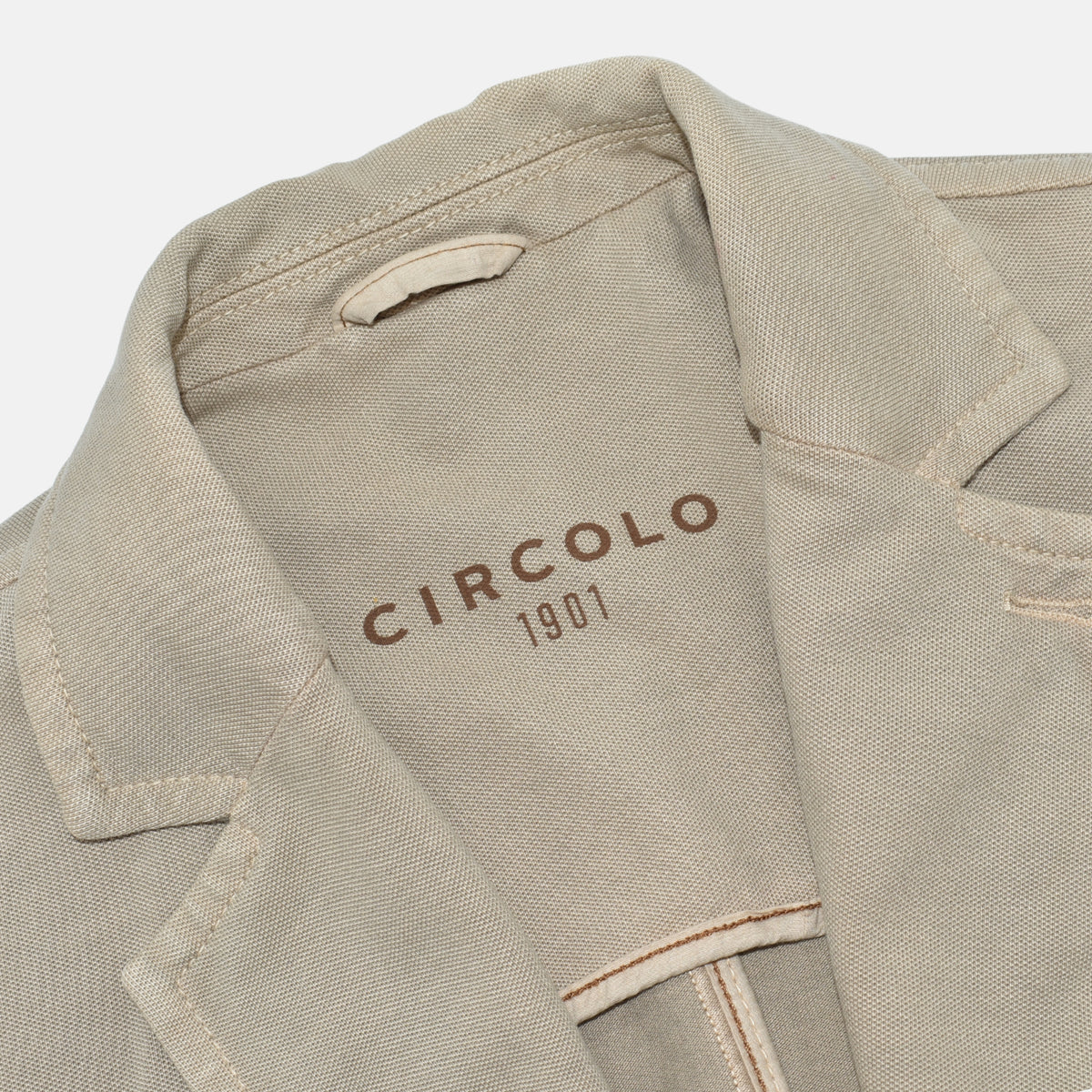 Beige Blazer made of Cotton/Elastane (EU 52)