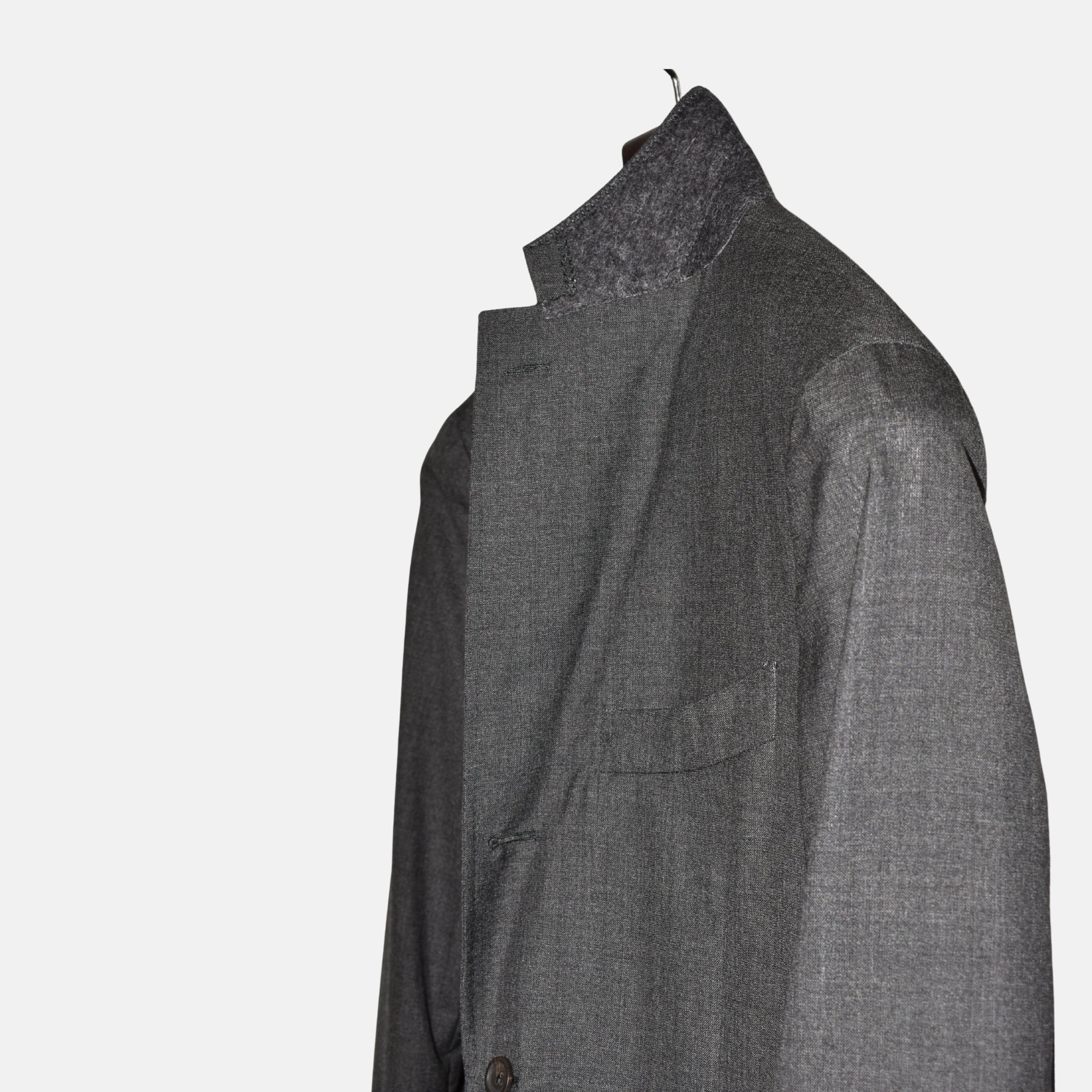 Anthracite Suit made of Wool (EU 48)