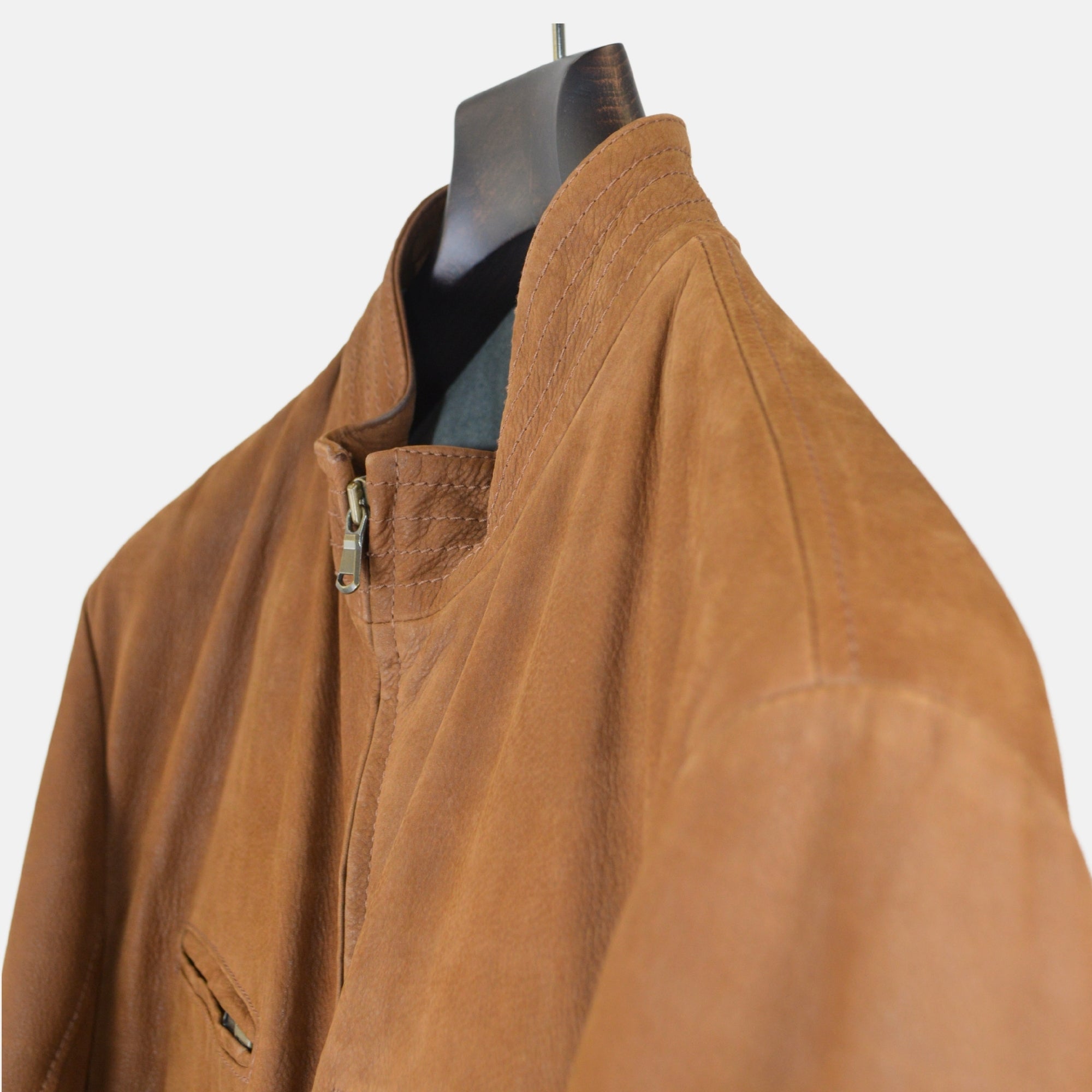 Brown Leather Jacket (M/L)