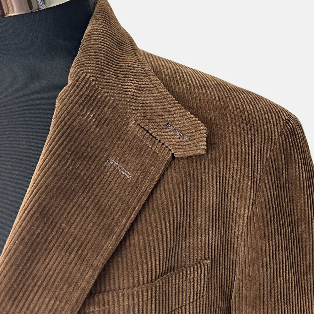 Brown Blazer made of Cotton (EU 50)