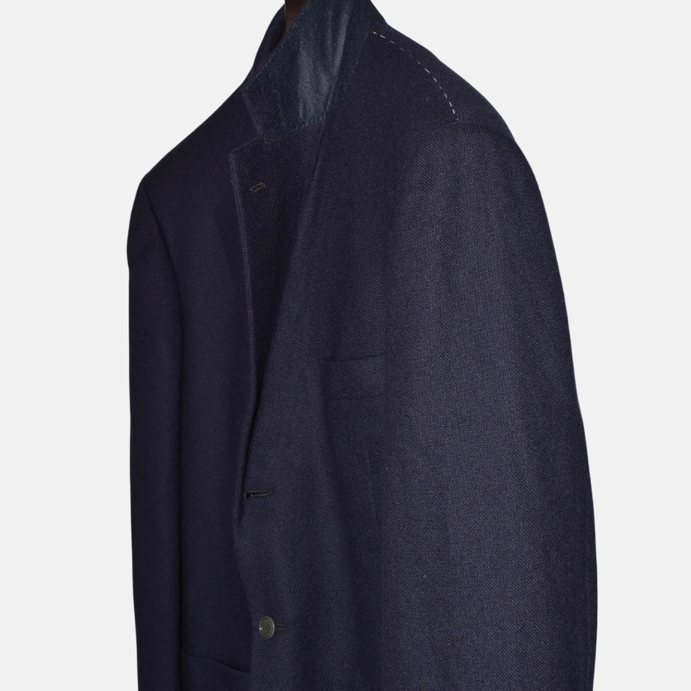 Navy Cashmere Blazer (EU 54)