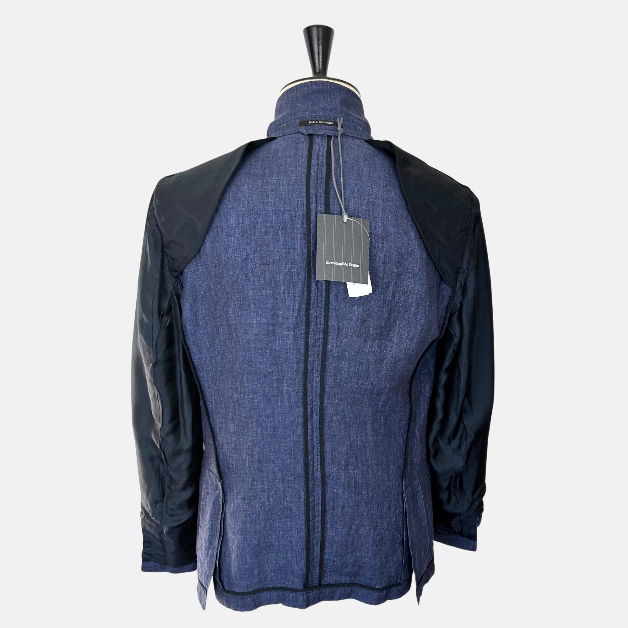 Blue Blazer made of Linen (EU 50)