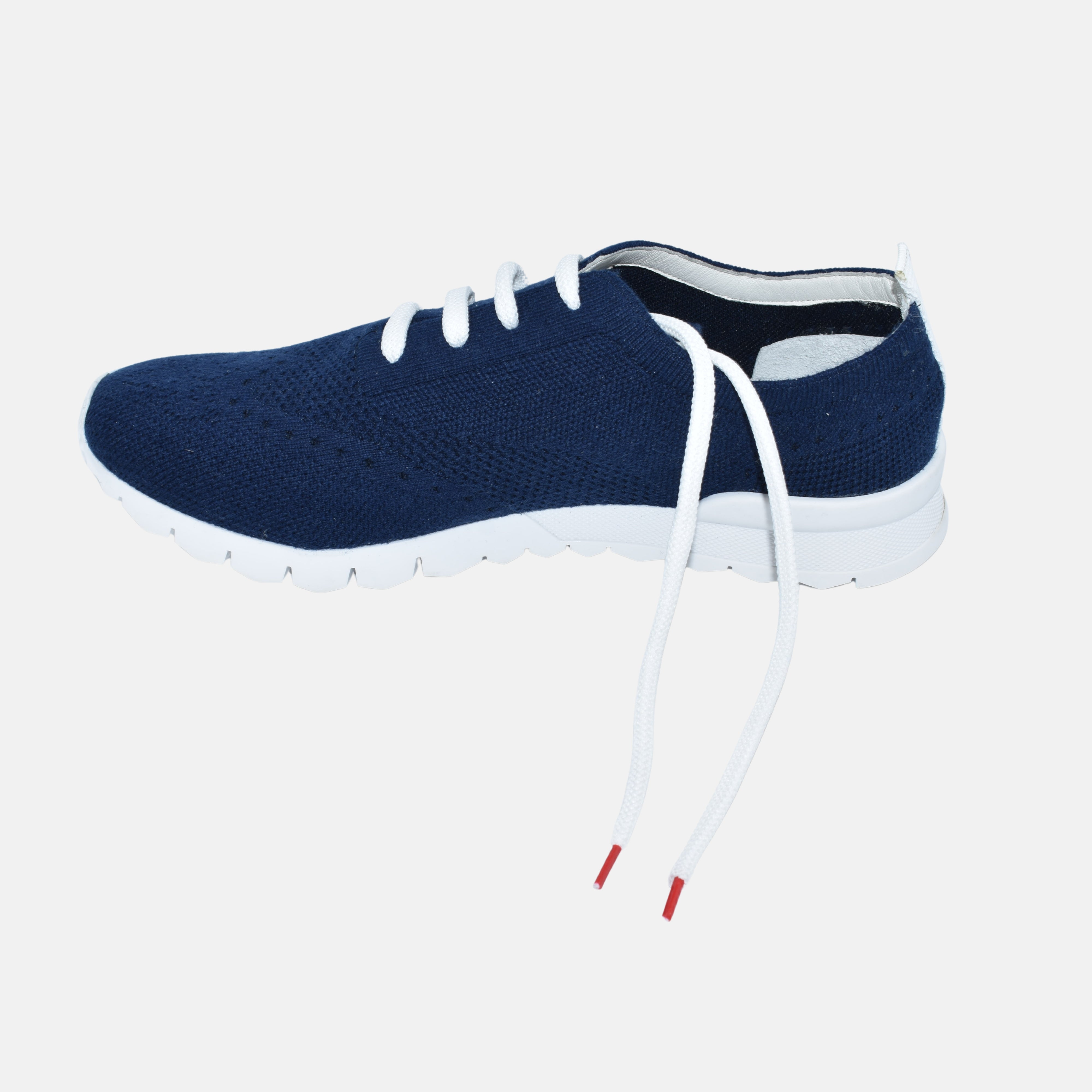 Navy Knitted Sneakers made of Cotton (EU 42, EU 44, EU 46)