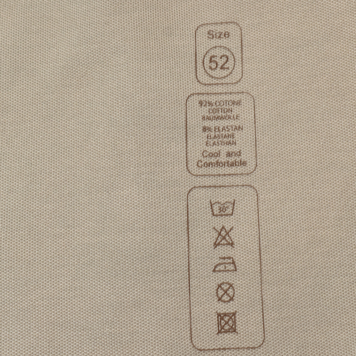 Beige Blazer made of Cotton/Elastane (EU 52)