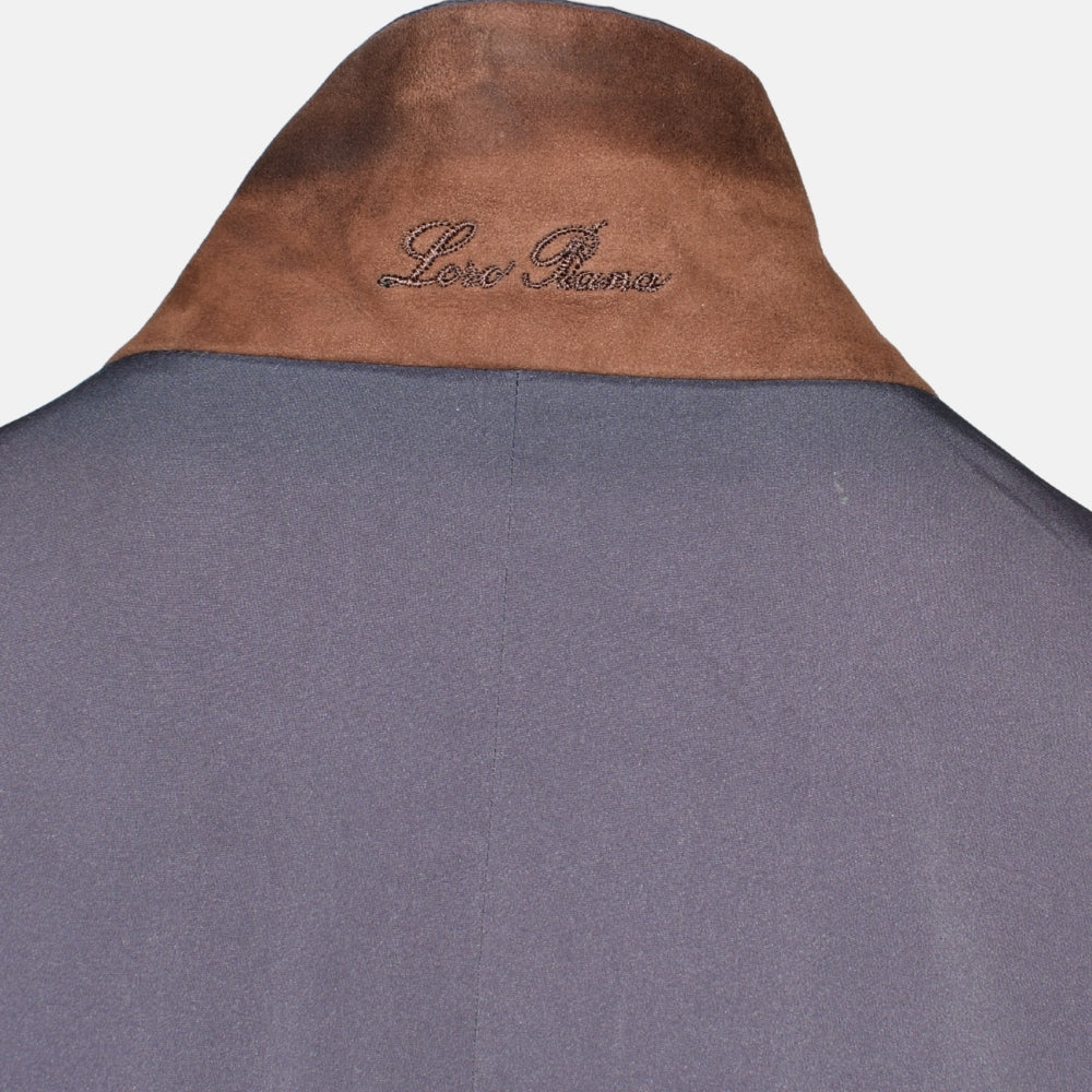 Navy Blue Sebring Coat with Cashmere Lining (XXL)