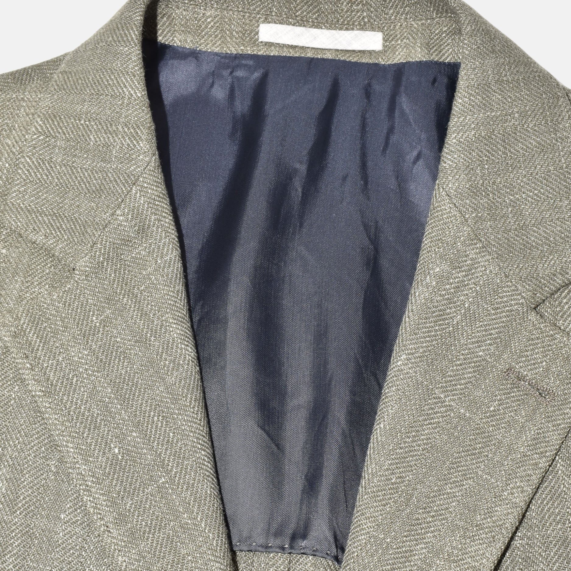 Green Blazer Wool/Linen/Silk (EU 50)