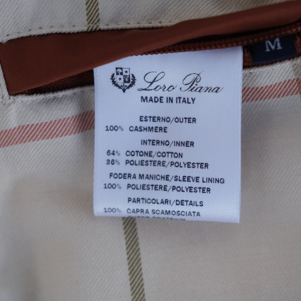 Grey Cashmere Coat "Martingala" (M)