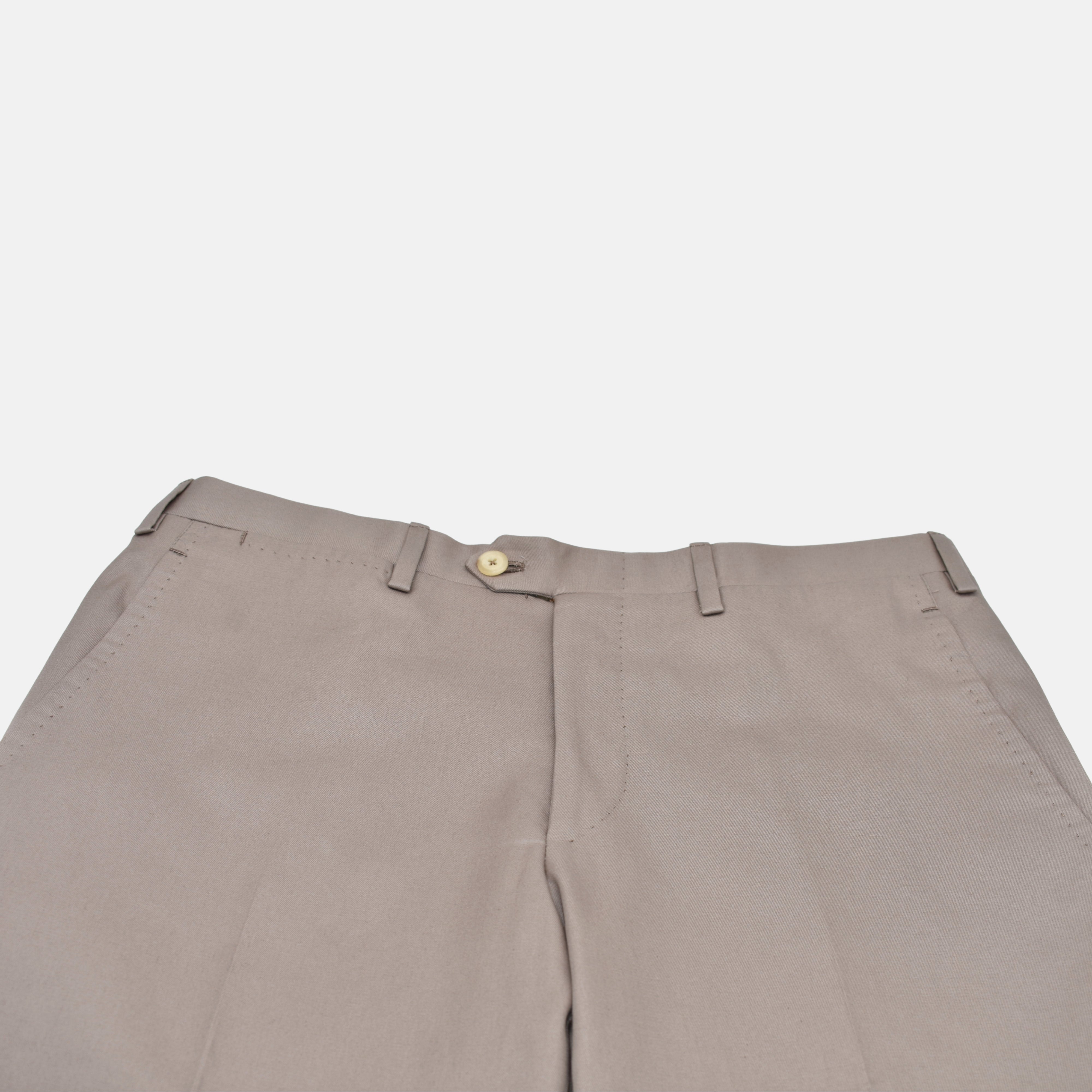 Beige Double Breasted Suit made of Cotton (EU 46, EU 48, EU 50, EU 52)