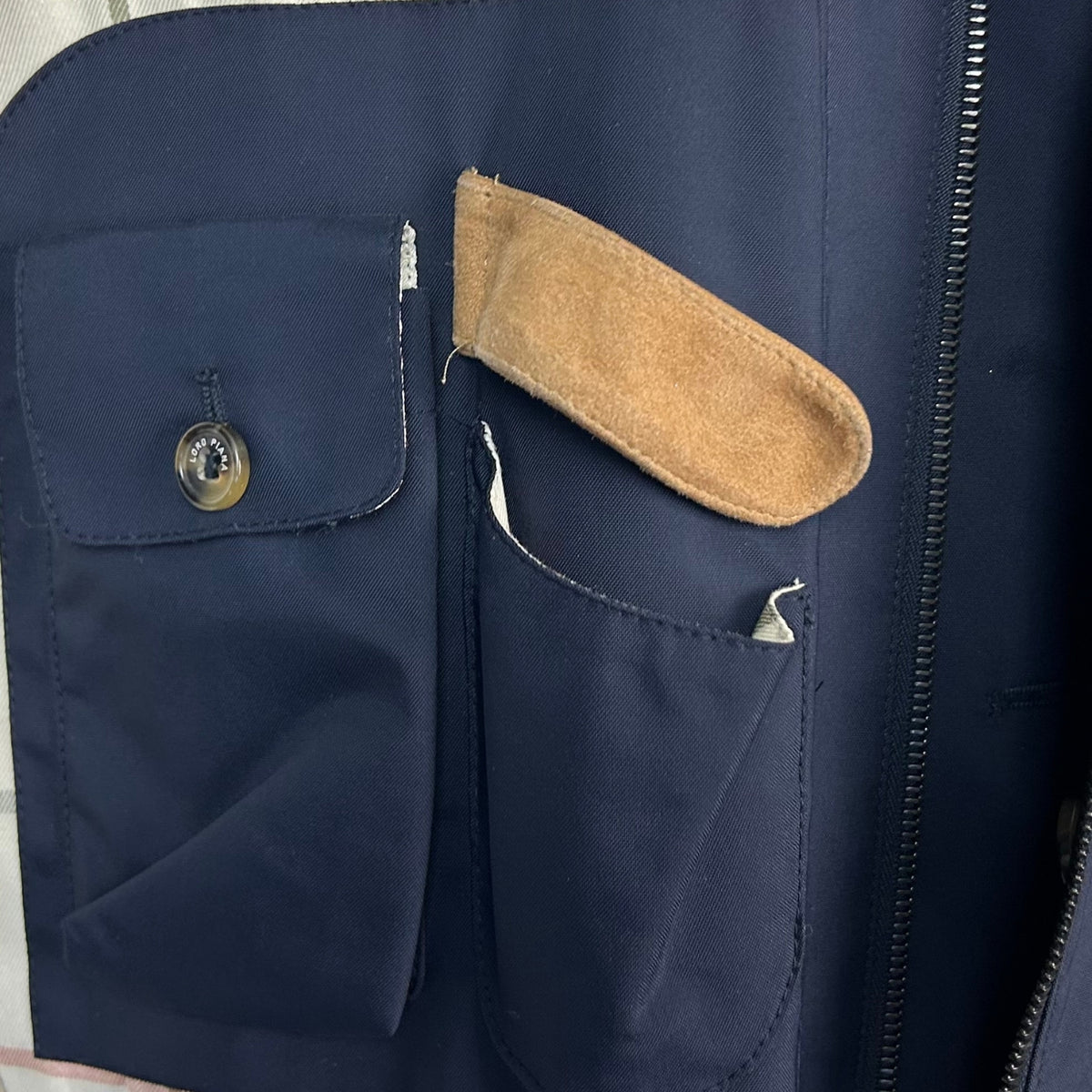 Loro Piana Roadster Villa D'Este Jacket Navy (XXL)
