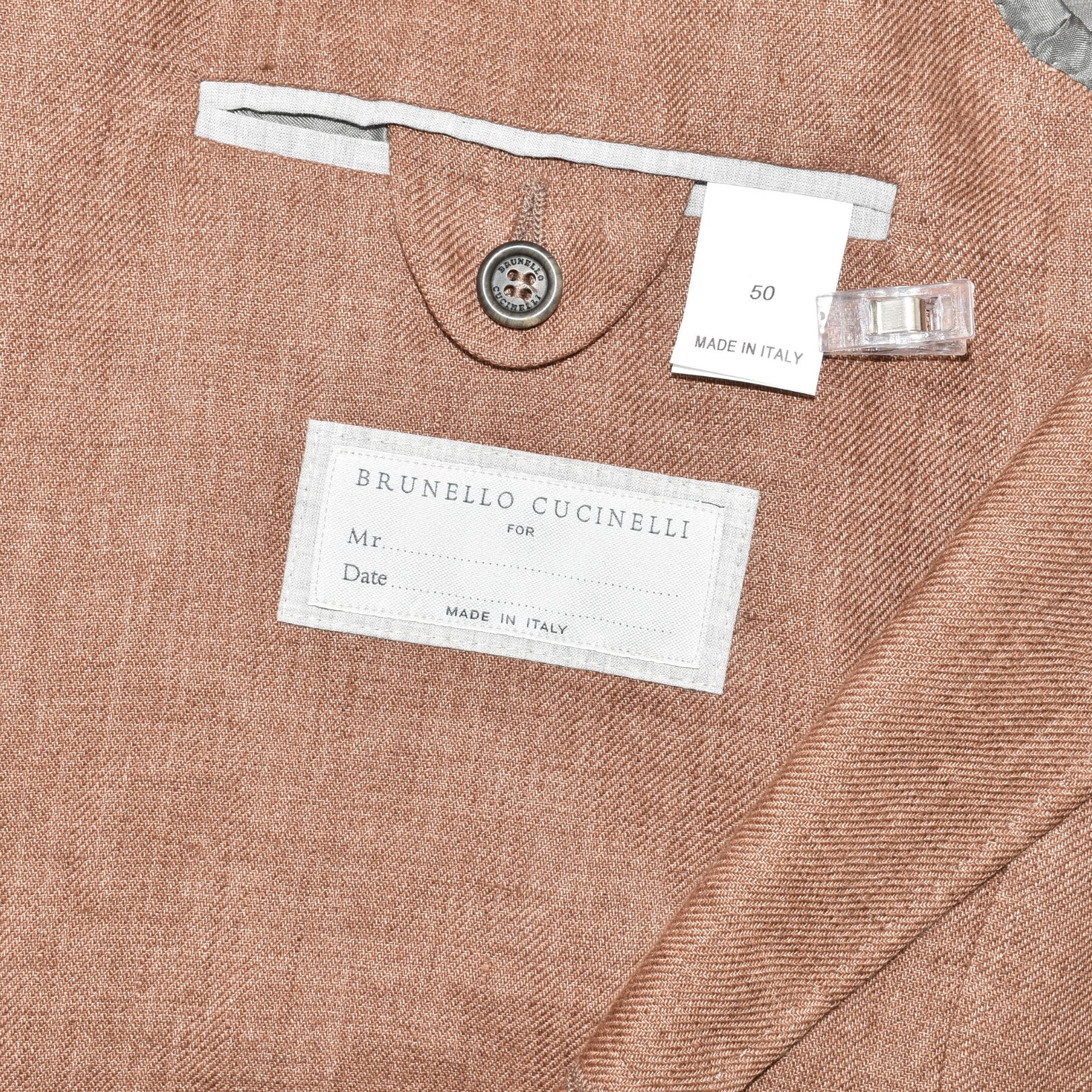 Brown Blazer made of Cotton (EU 50)