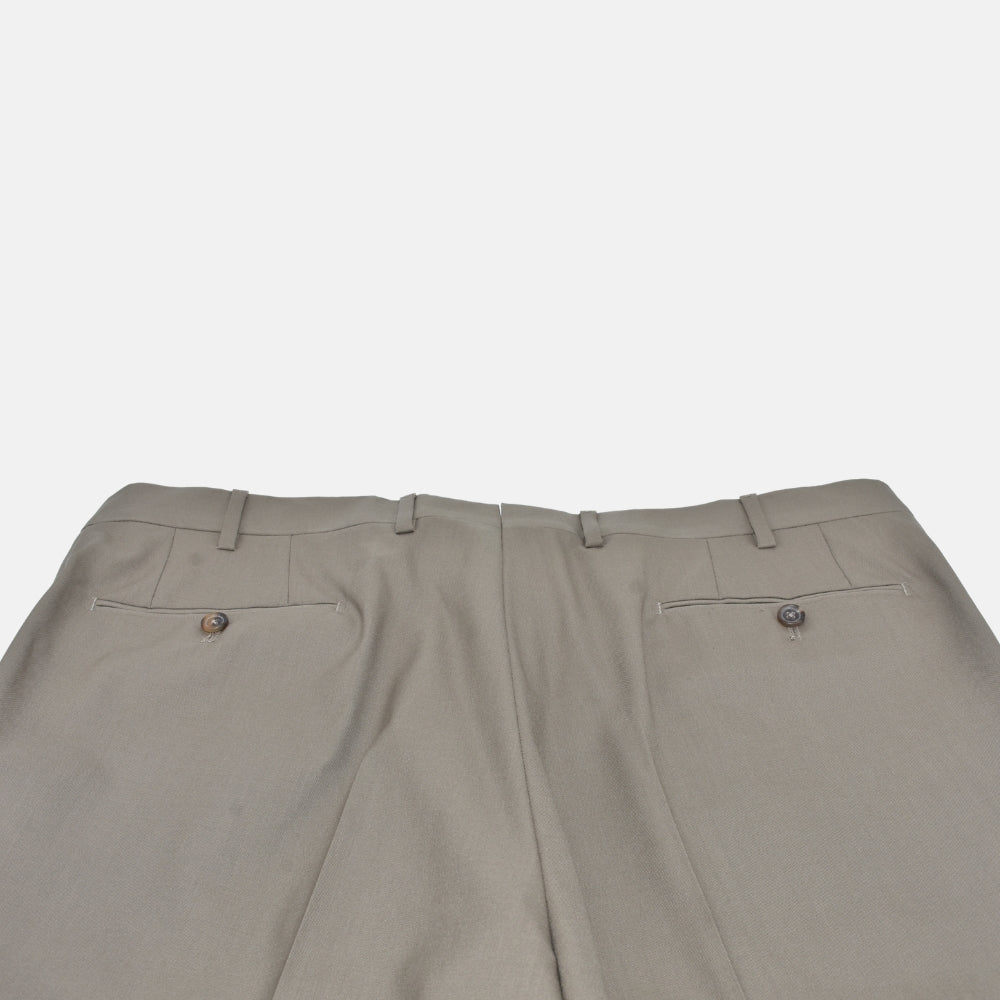 Light Olive Suit made of Virgin Wool (EU 54)