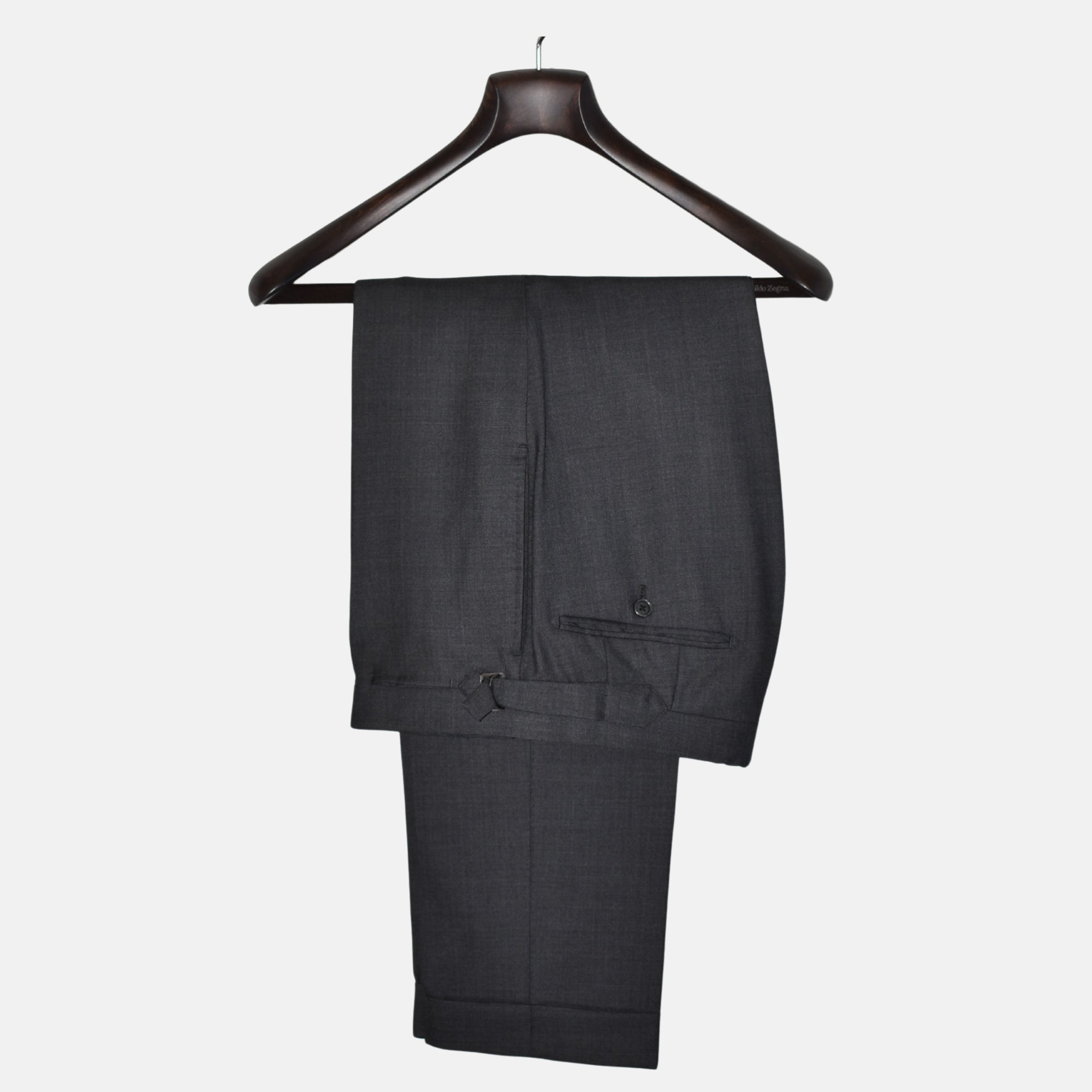 Anthracite Suit made of Wool (EU 48)