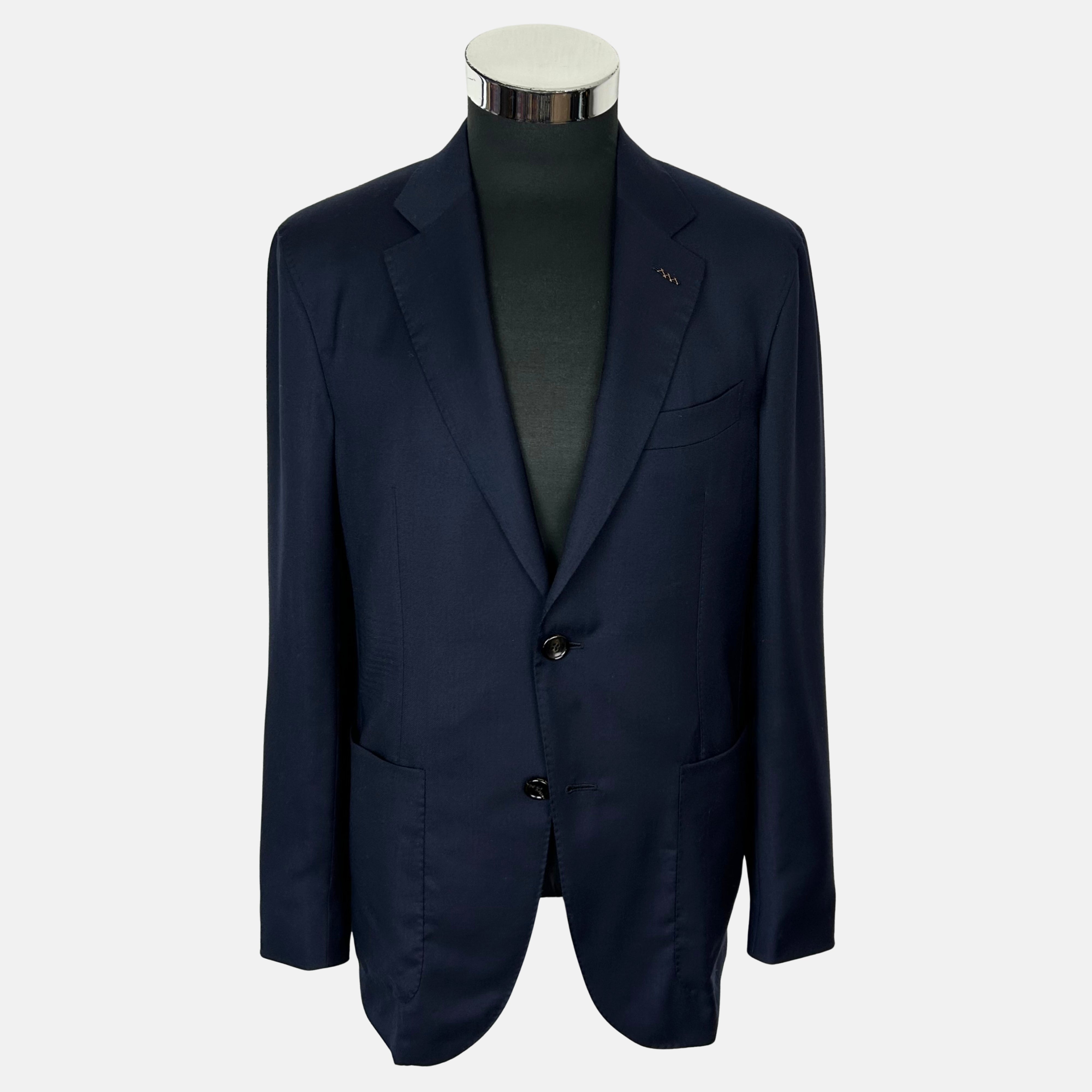Navy Blue Blazer made of Cashmere (EU 48)