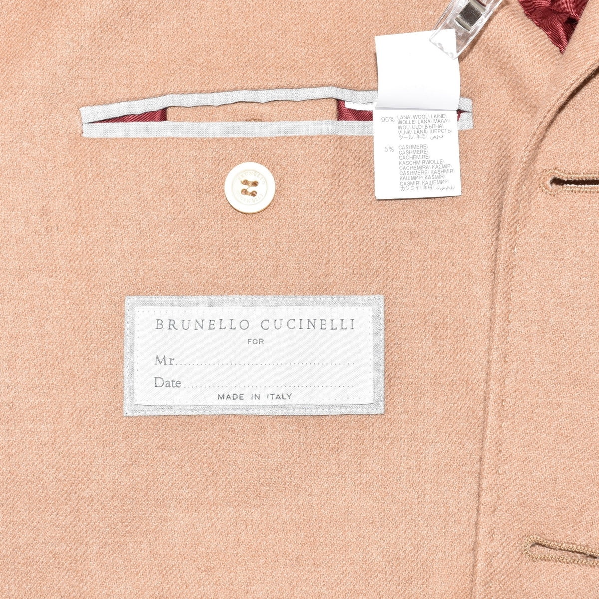 Beige Blazer made of Wool/Cashmere (EU 50)