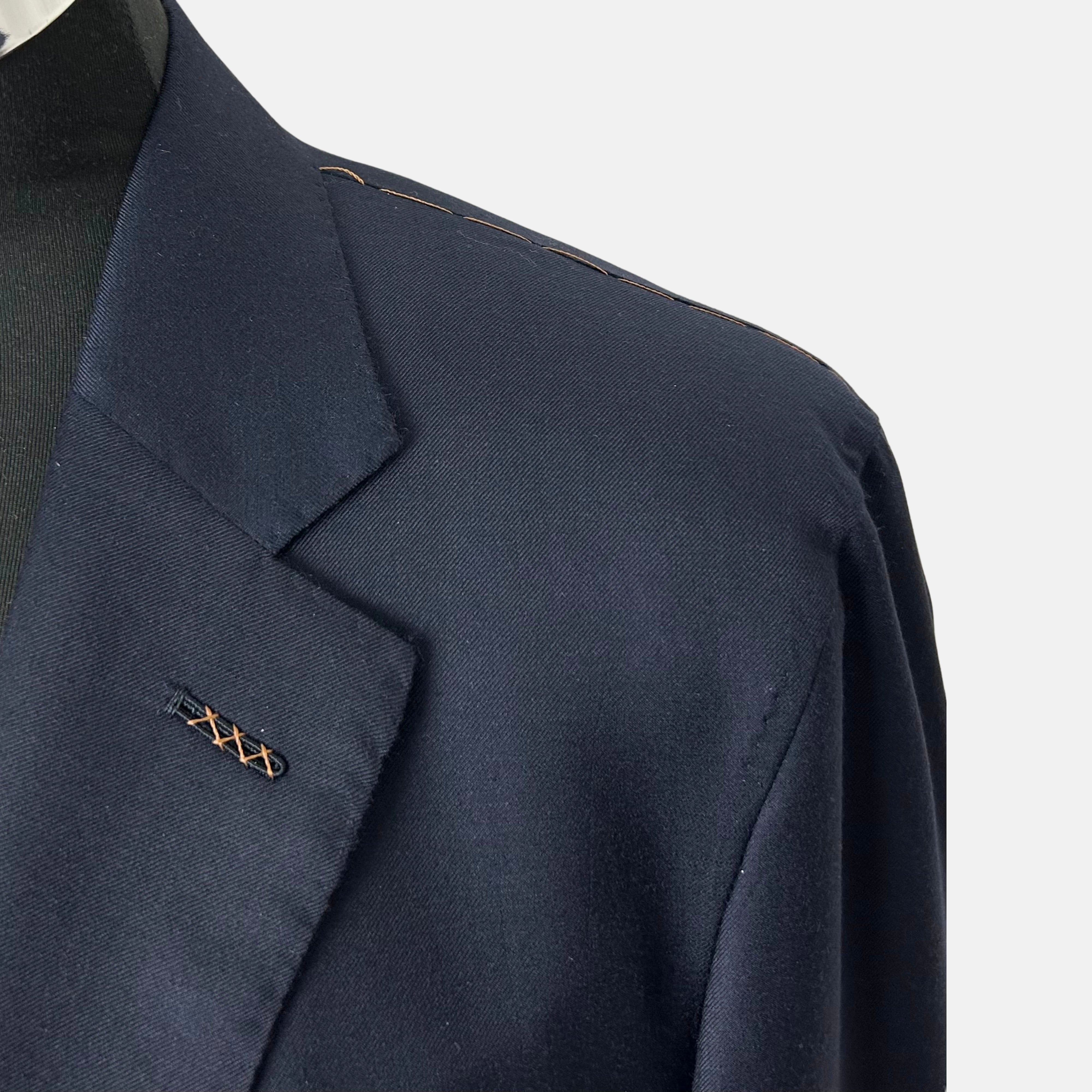Navy Blue Blazer made of Cashmere (EU 48)