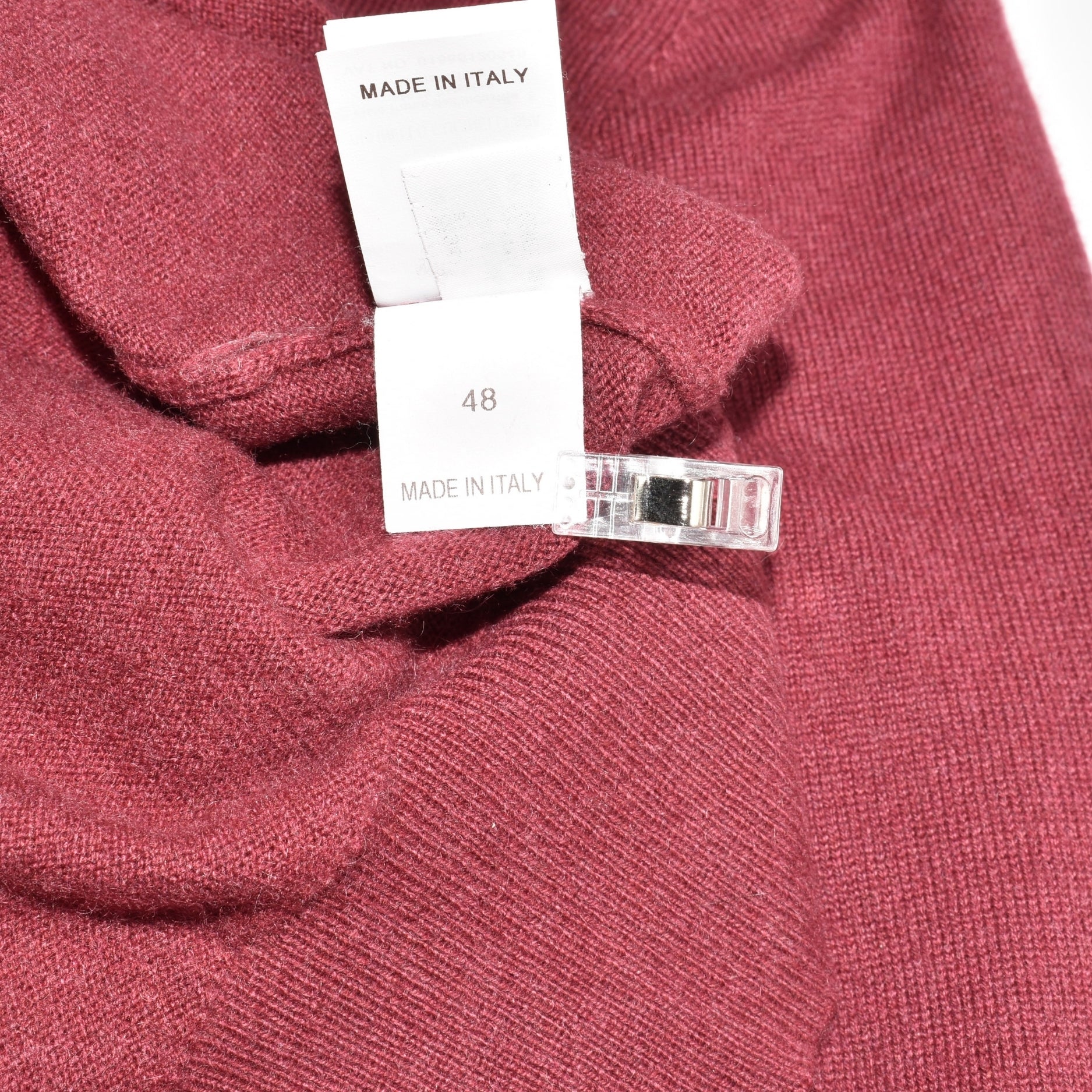 Red Cashmere Sweater (EU 48)
