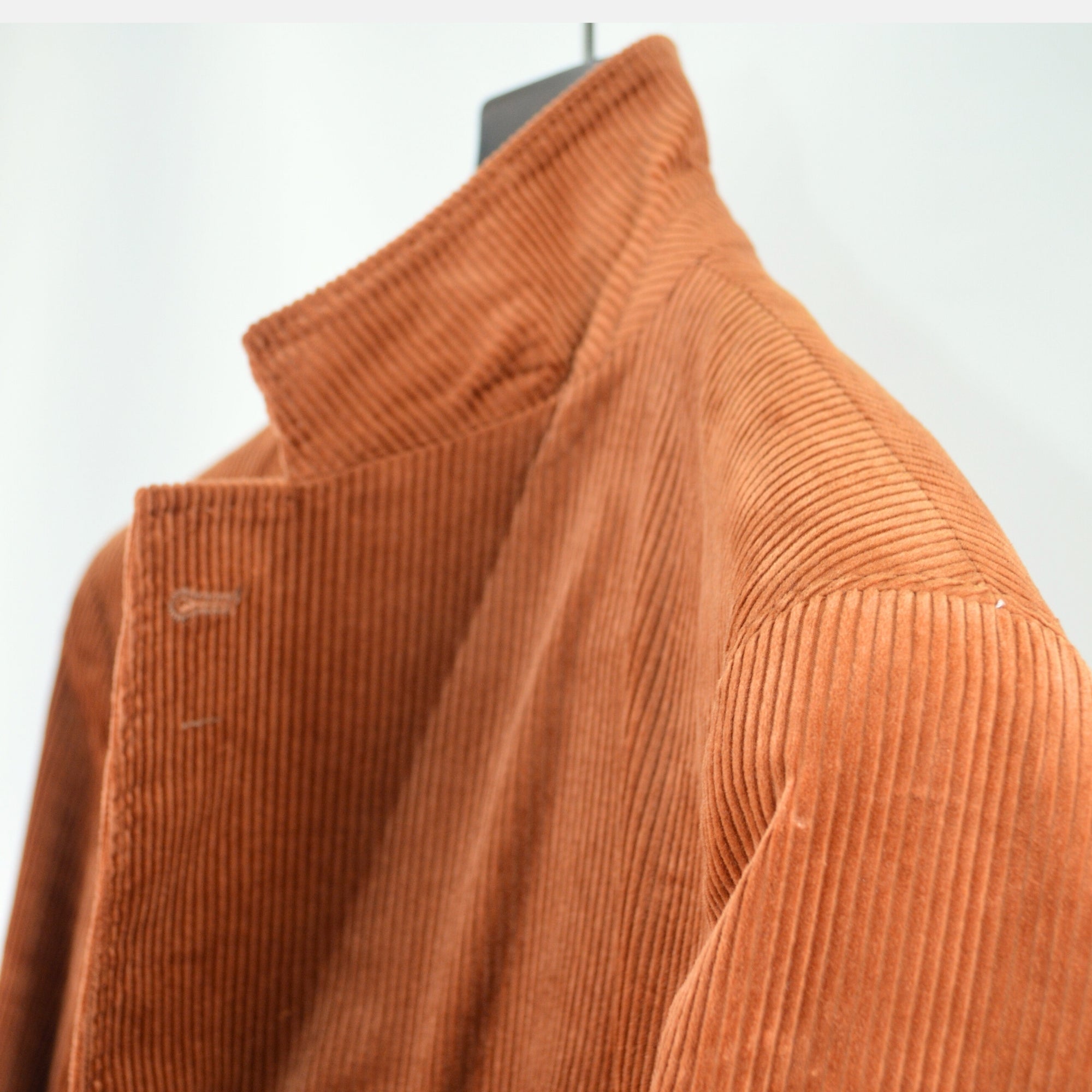 Terracotta Corduroy Suit made of Cotton (EU 50)