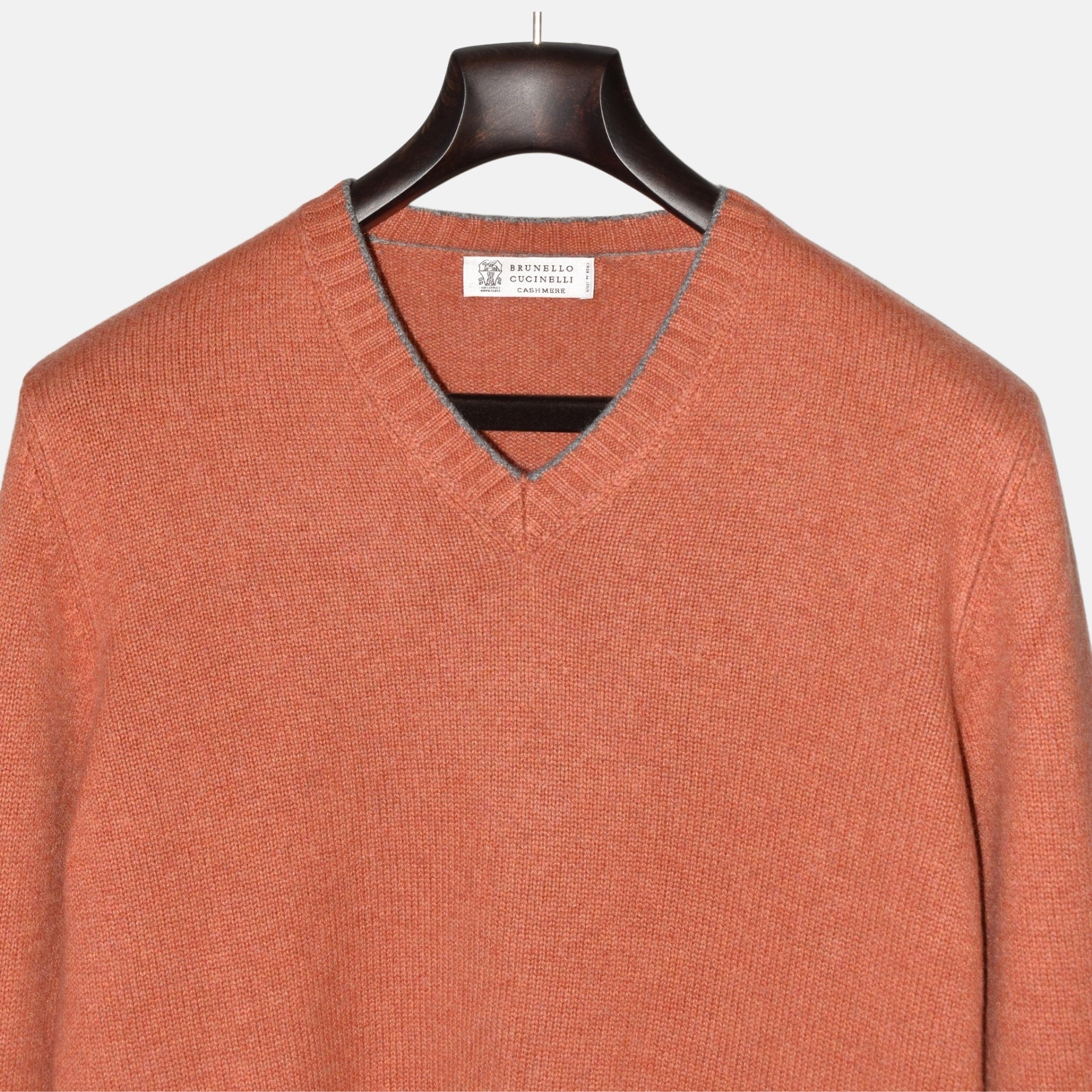 Orange Cashmere Sweater (EU 50)