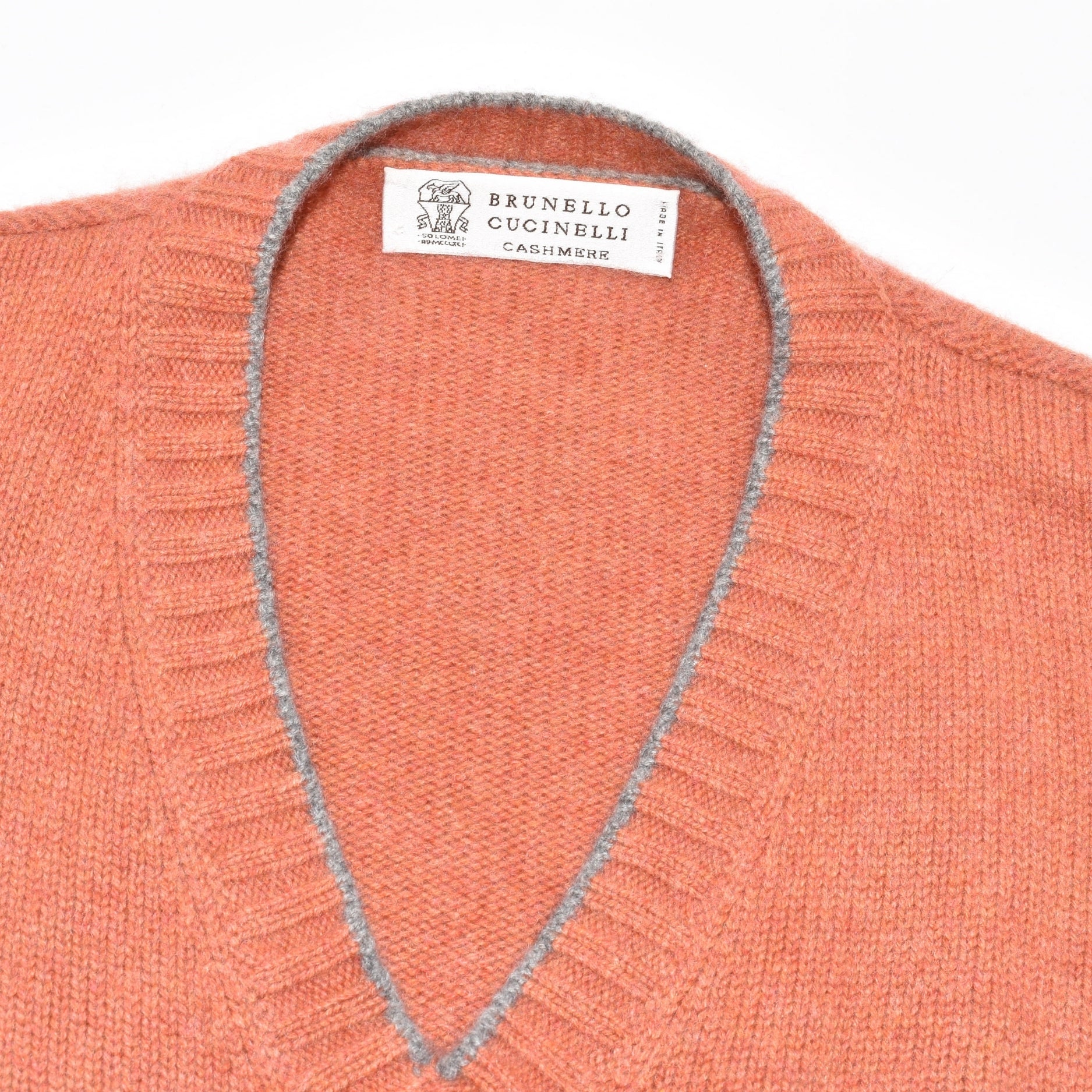 Orange Cashmere Sweater (EU 50)
