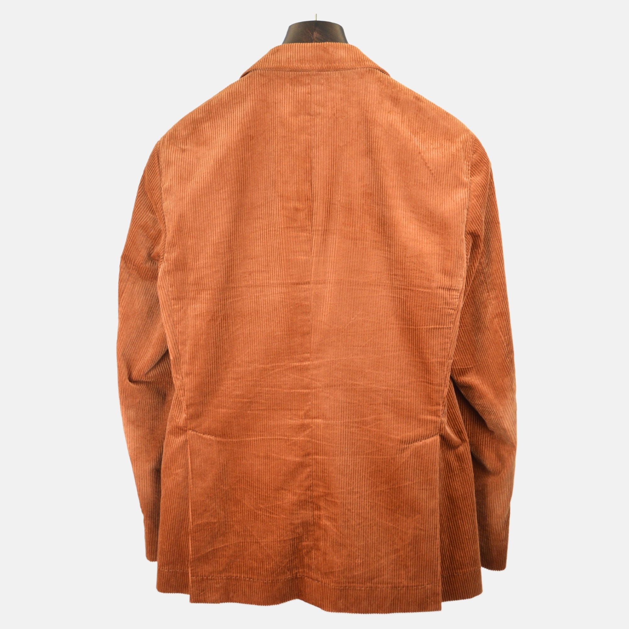 Terracotta Corduroy Suit made of Cotton (EU 50)