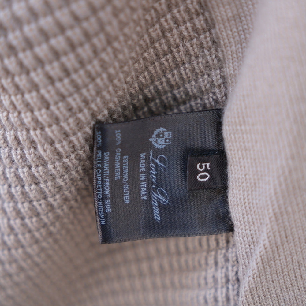 Beige/Brown Suede/Cashmere Jacket (EU 50)