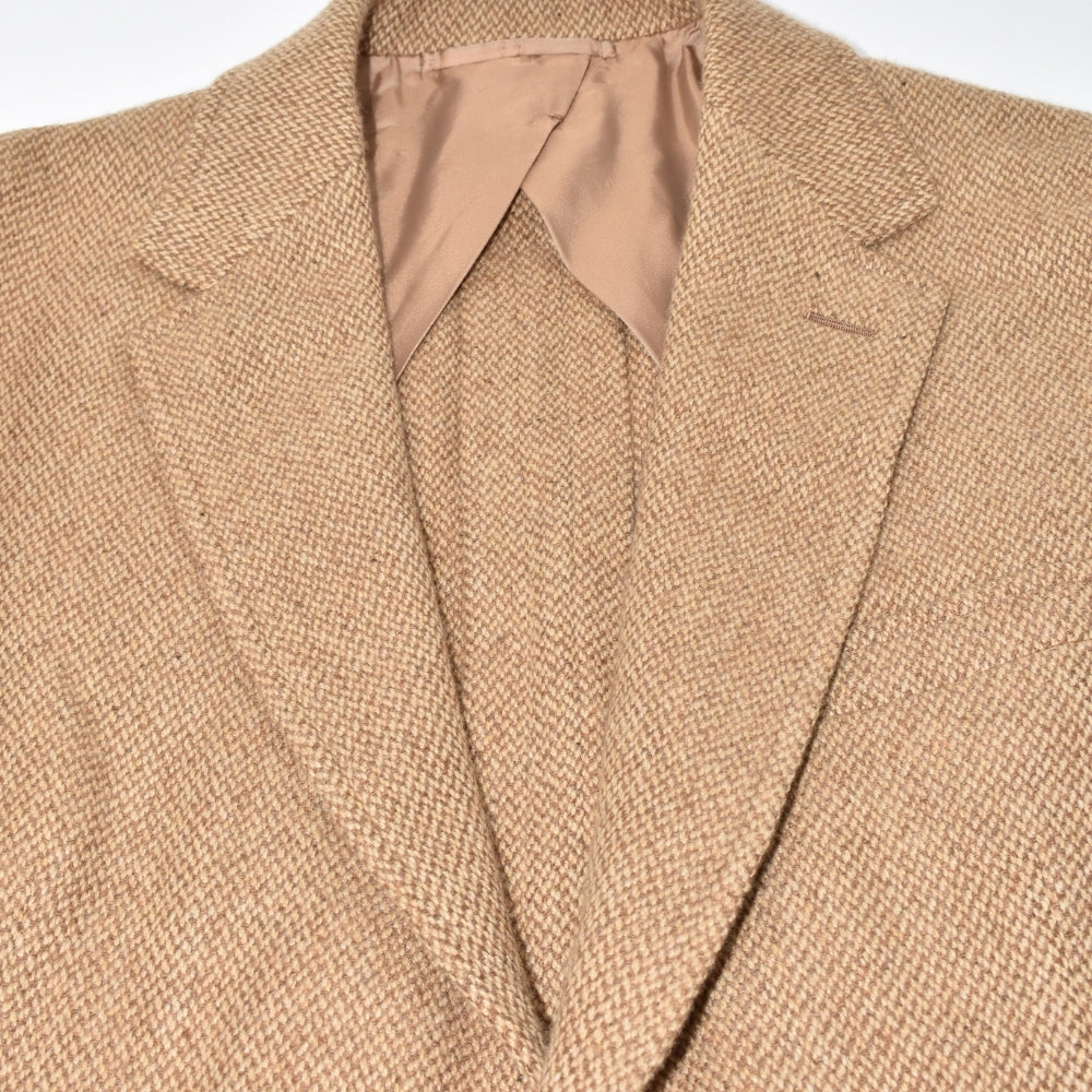 Beige Pattered Blazer made of Wool/Cashmere (EU 50L)