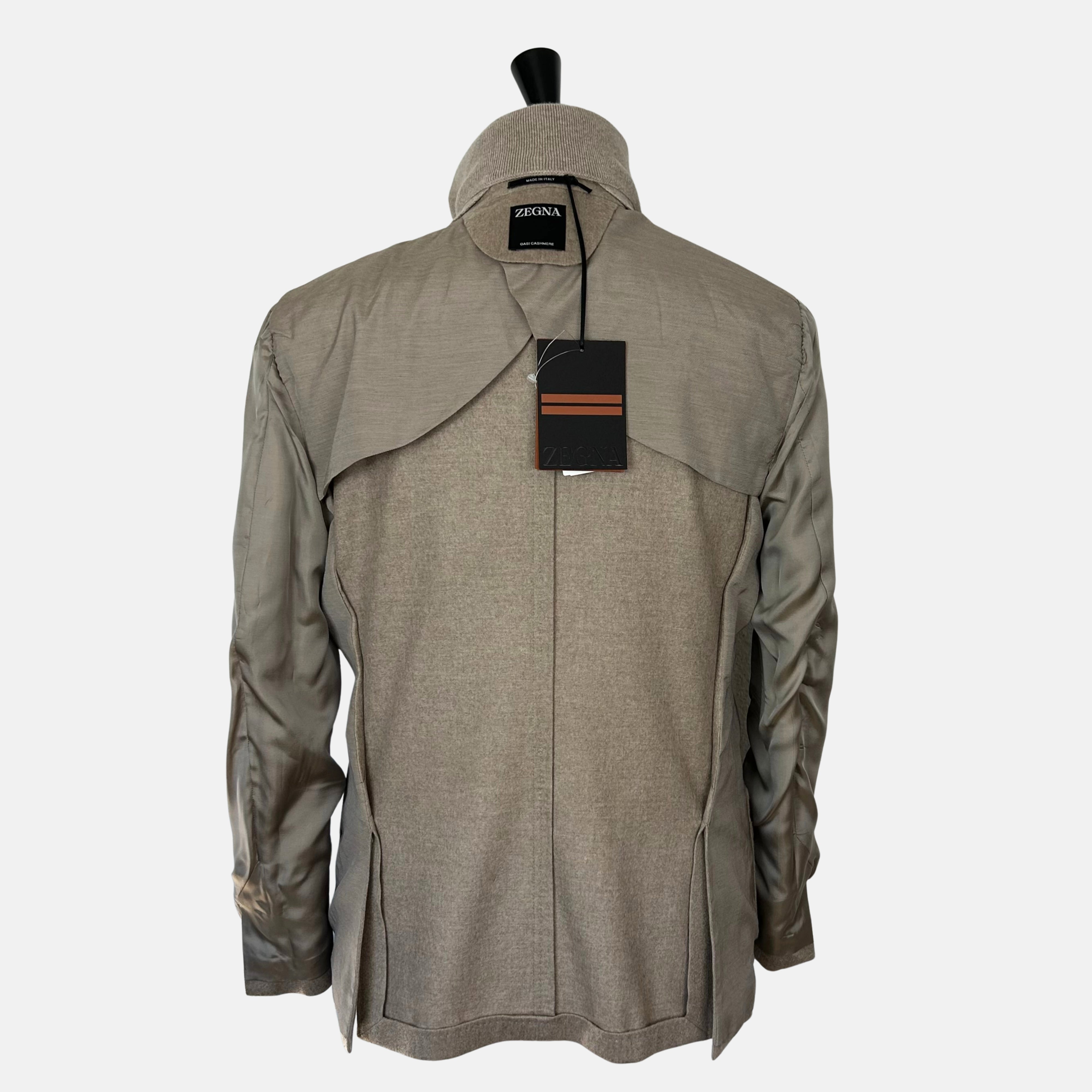 Sand Oasi Cashmere Jacket with Removable Vest (EU 52)