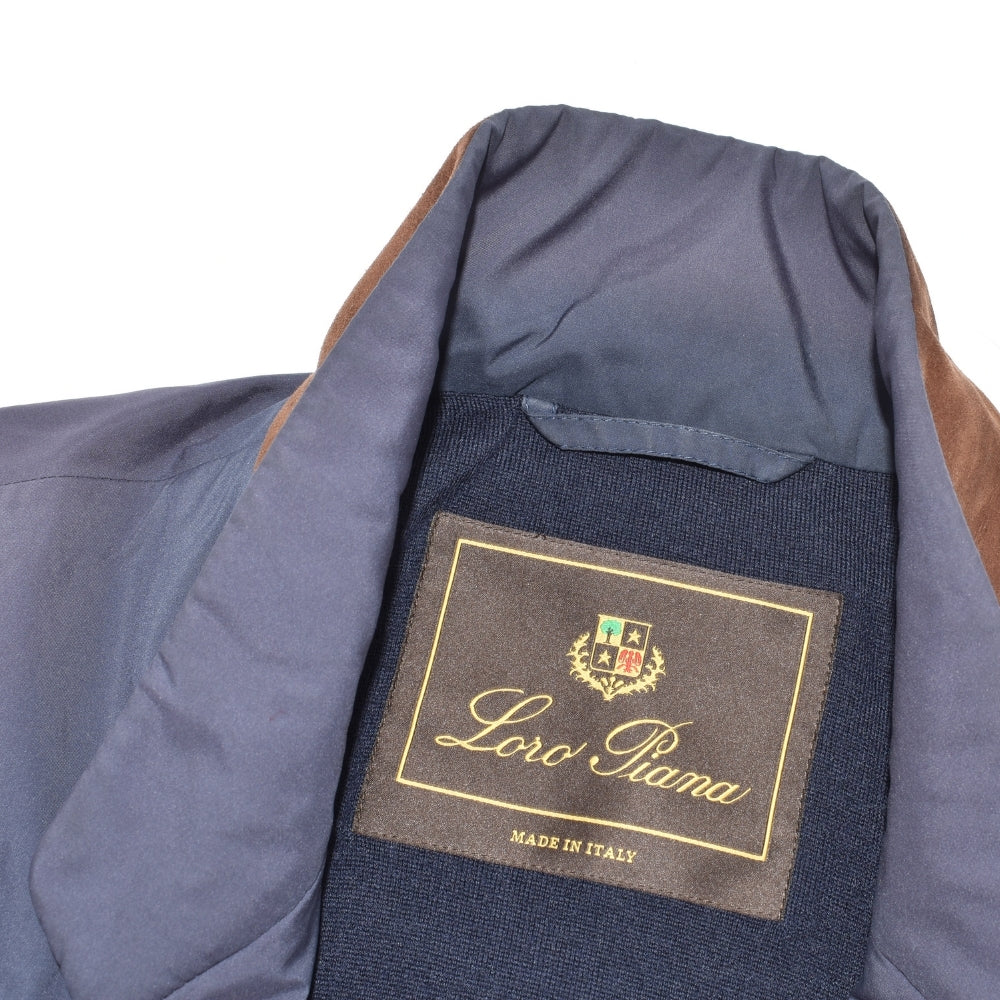 Navy Blue Sebring Coat with Cashmere Lining (XXL)