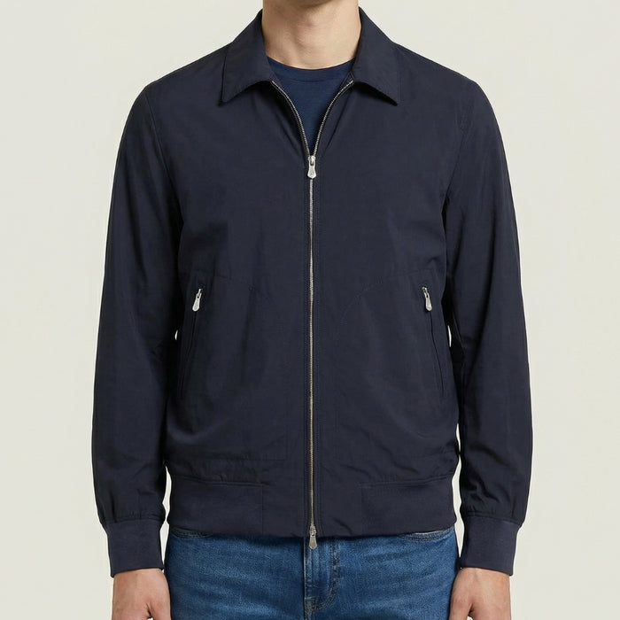 Marineblaue Softshelljacke (EU 50)