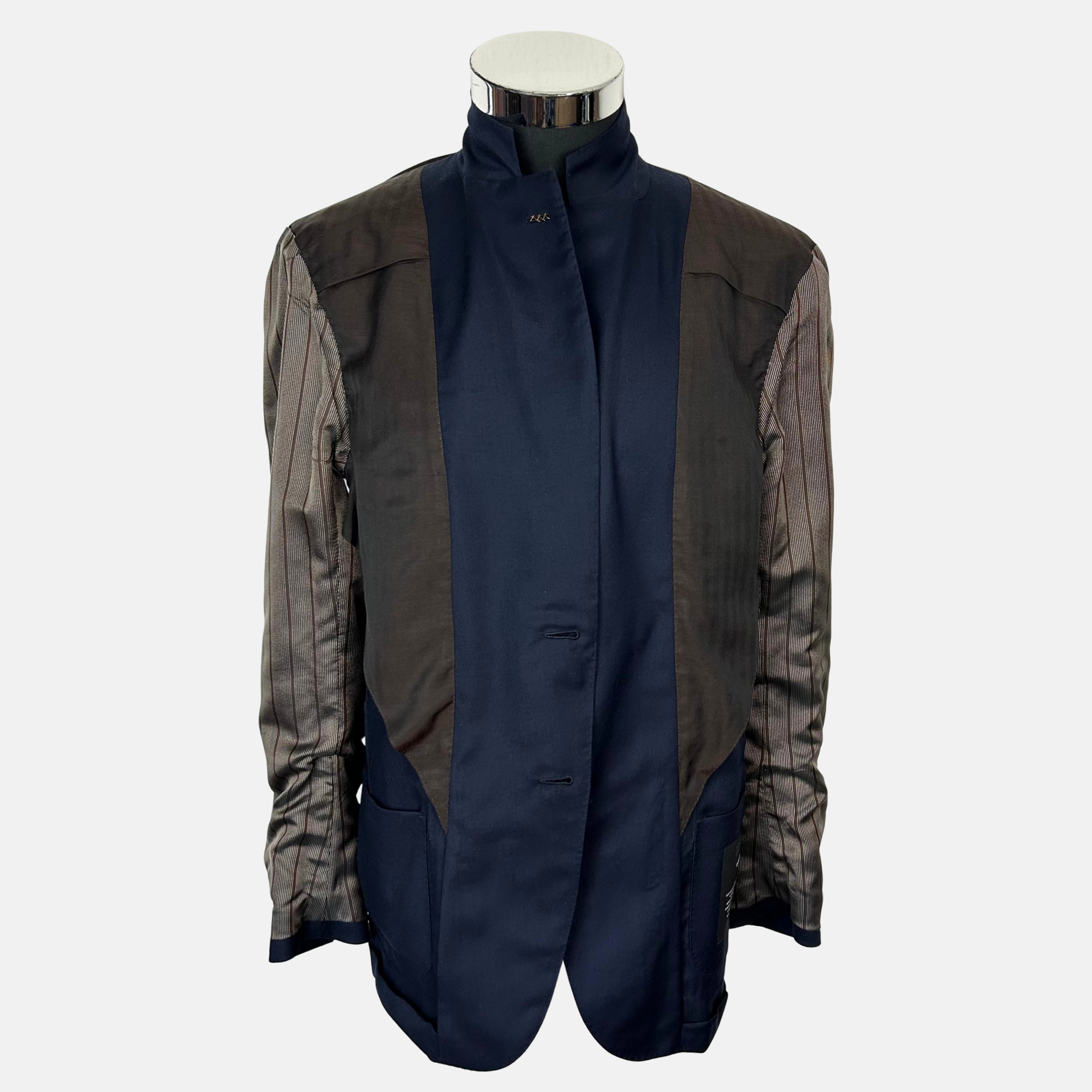 Navy Blue Blazer made of Cashmere (EU 48)