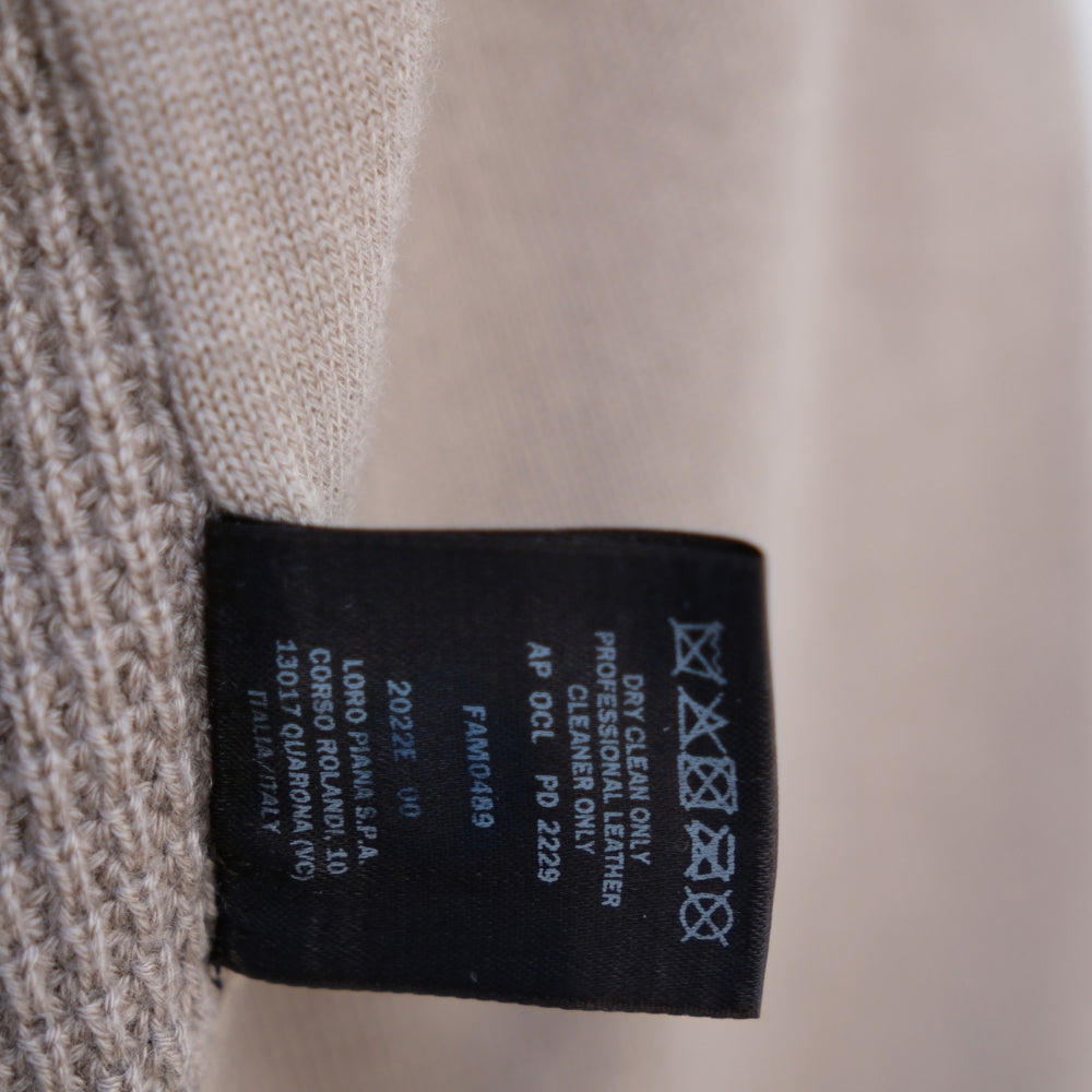 Beige/Brown Suede/Cashmere Jacket (EU 50)