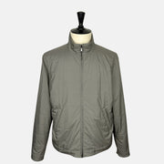 Grey Quilted Jacket made of Polyester/Polyurethane (XL)