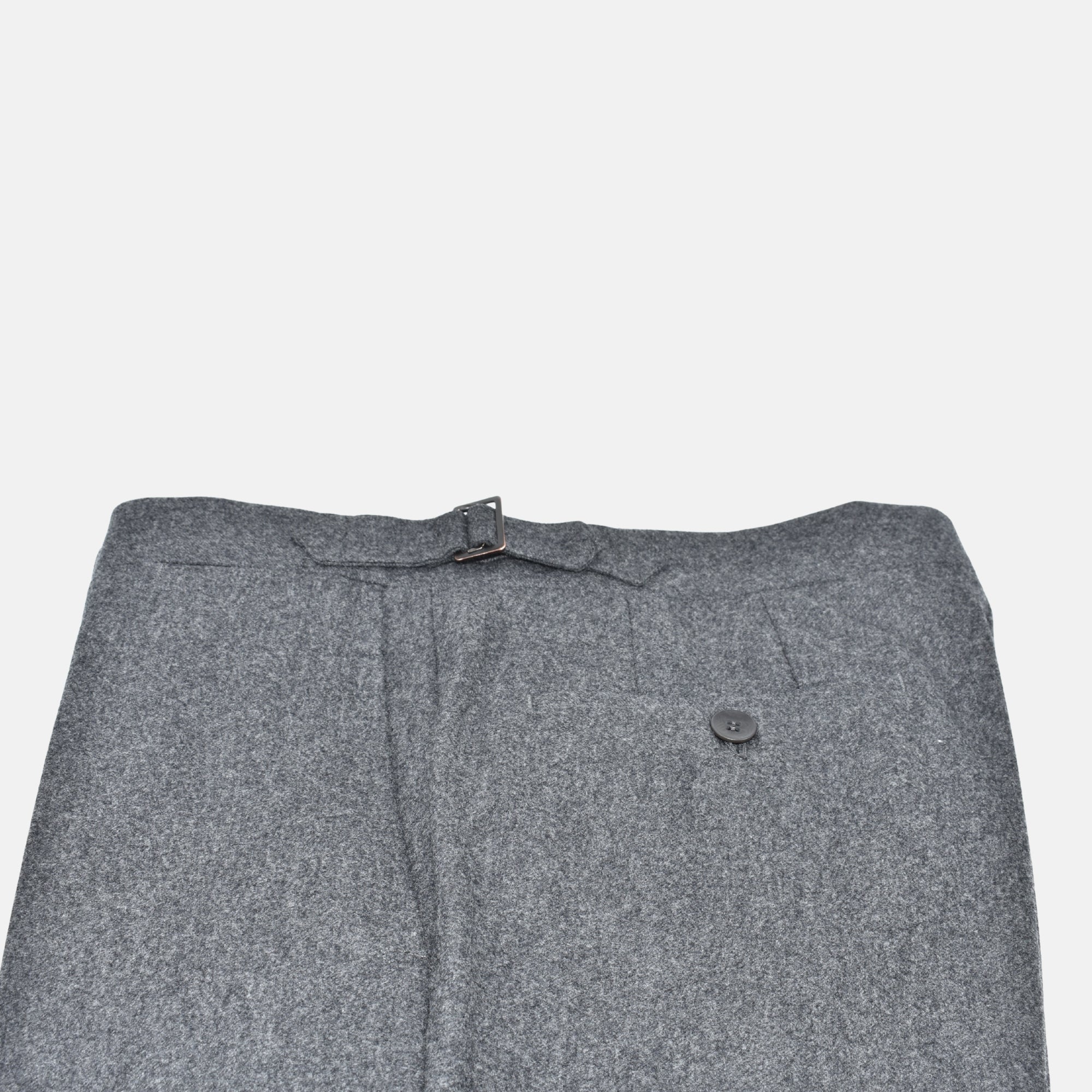 Gray Trousers made of Wool (EU 46)