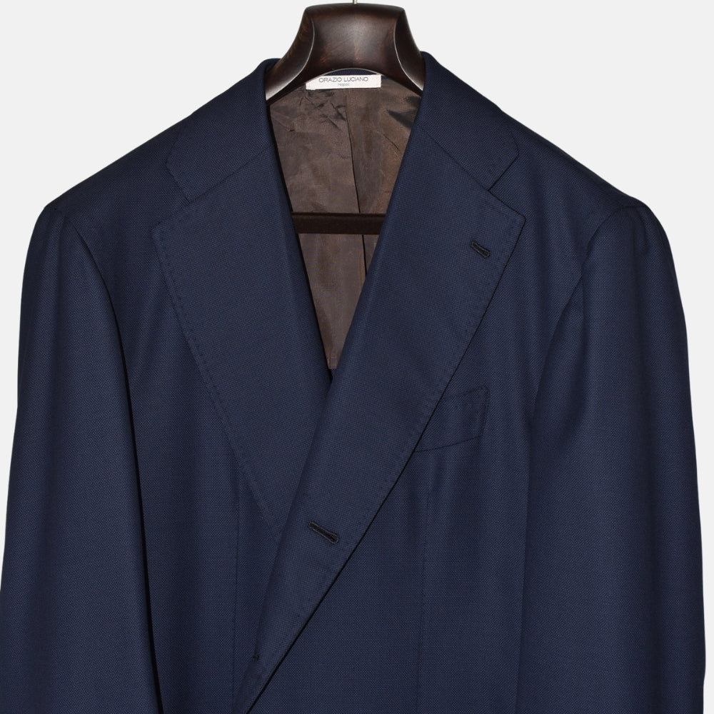 Navy Blue Wool Suit (EU 56)