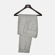 Light Gray Trousers made of Merinho Wool/Polyamide (EU 46)
