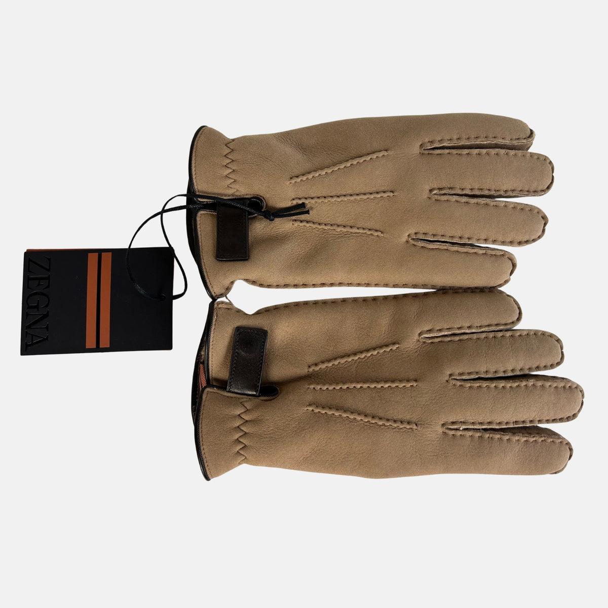 Zegna Gloves Beige (L)