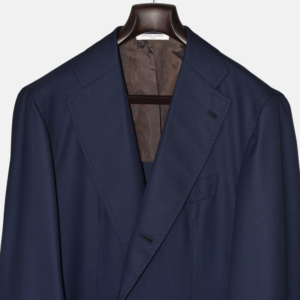 Navy Blue Wool Suit (EU 56)