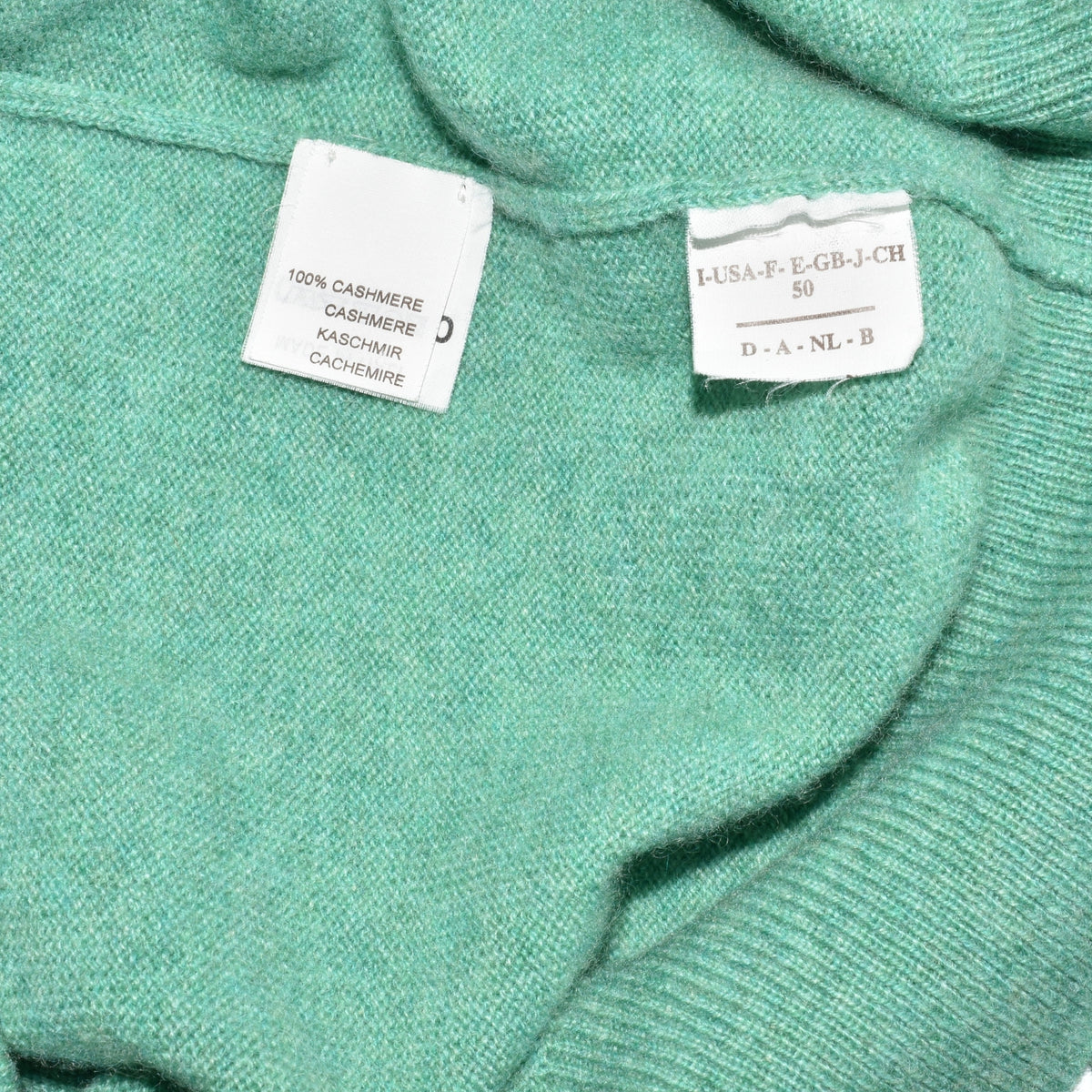 Turqouise Cashmere Sweater (EU 50)