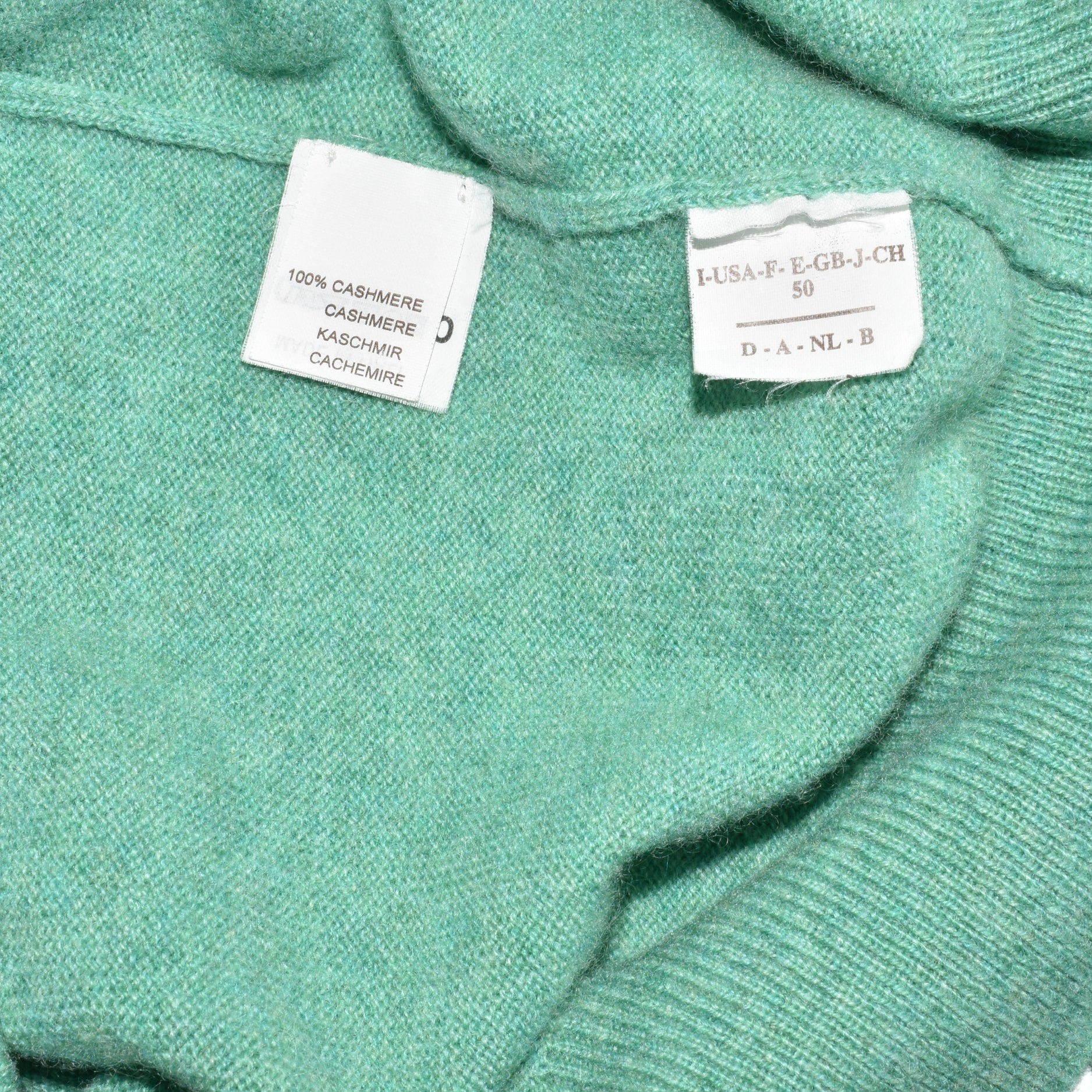 Turqouise Cashmere Sweater (EU 50)