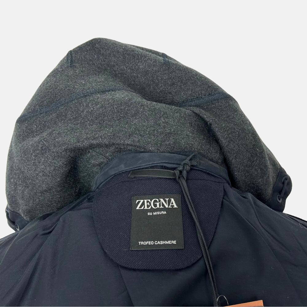 Navy Blazer with removable Vest made of Wool/Cashmere (EU 44)