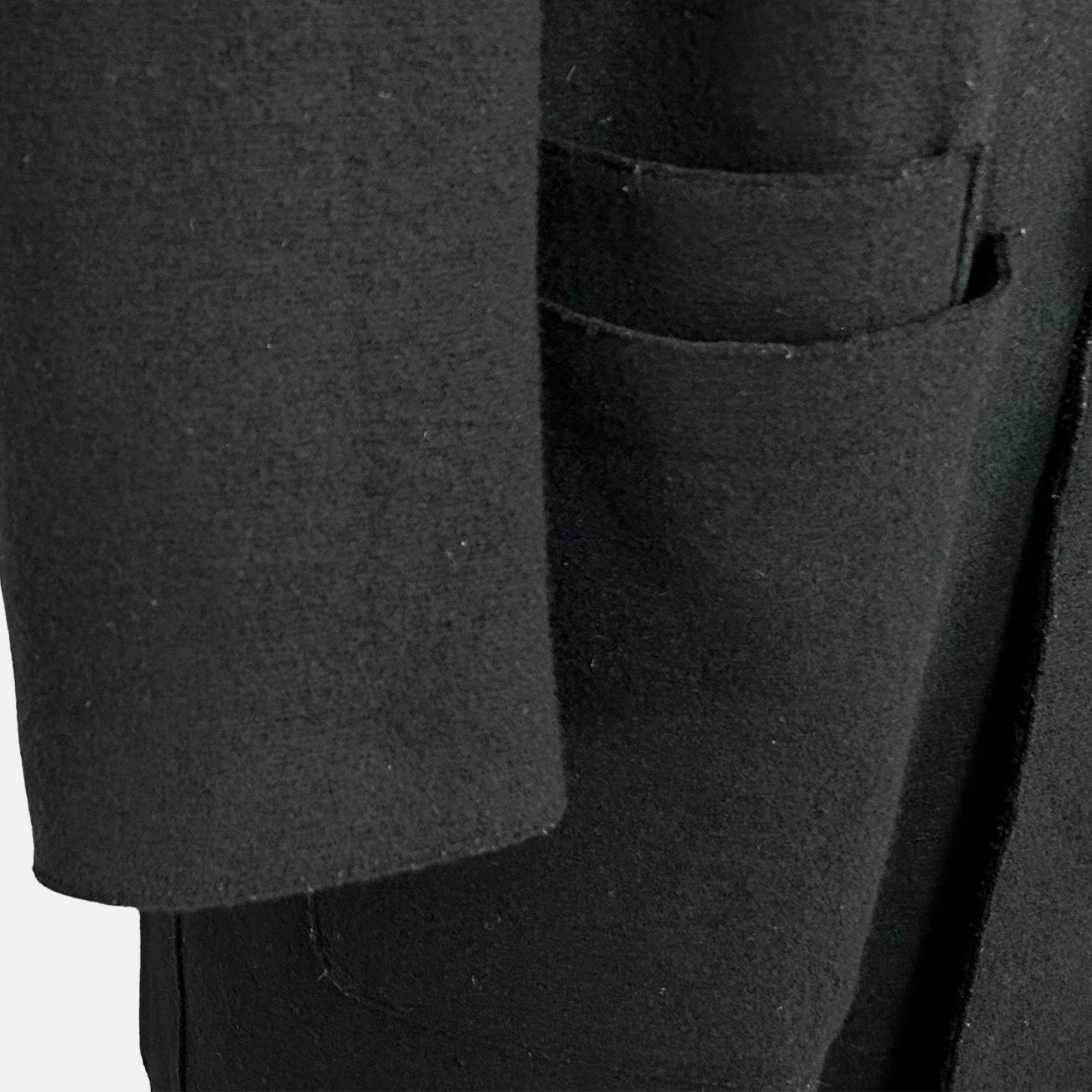Black Coat made of Wool (EU 50)