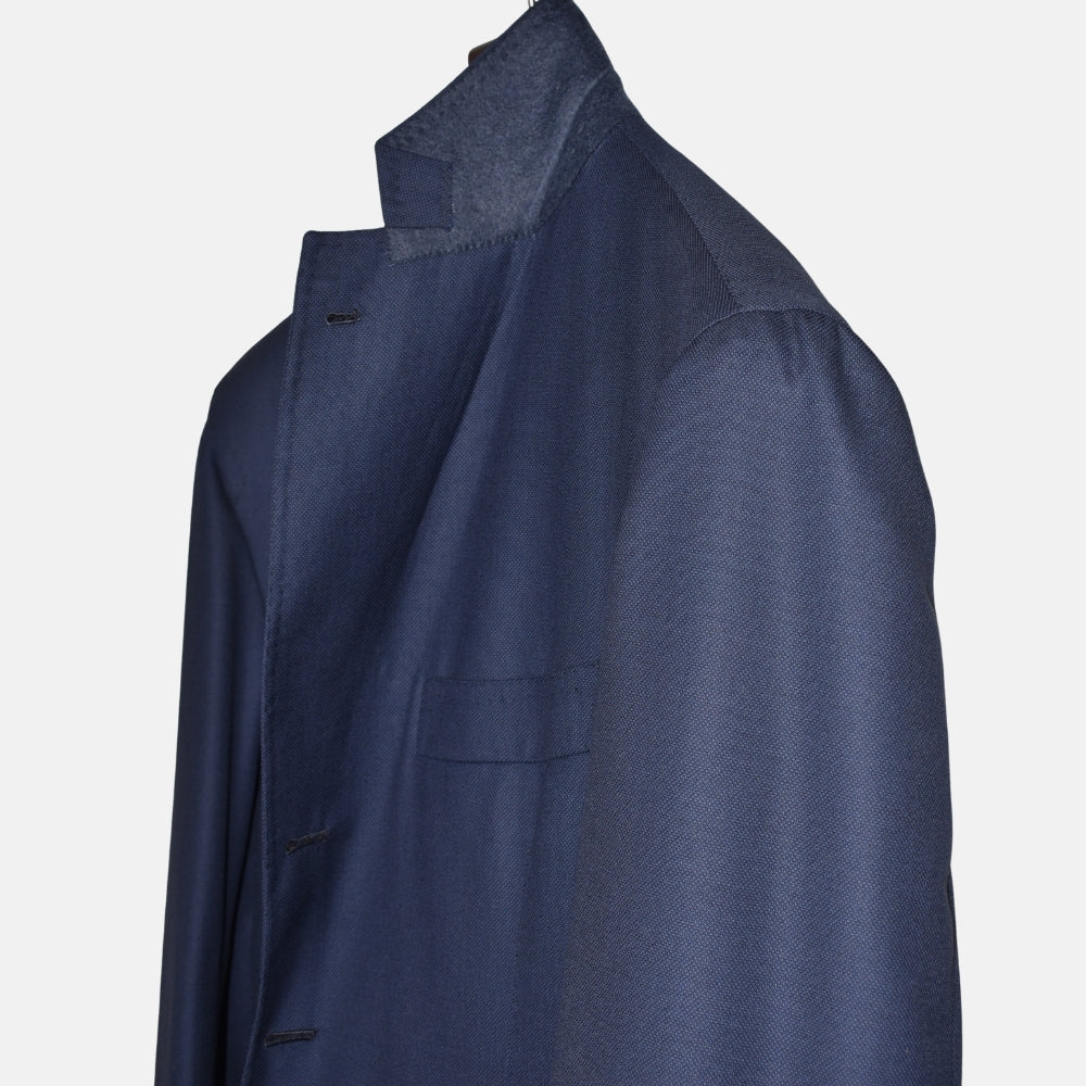 Navy Blue Wool Suit (EU 56)